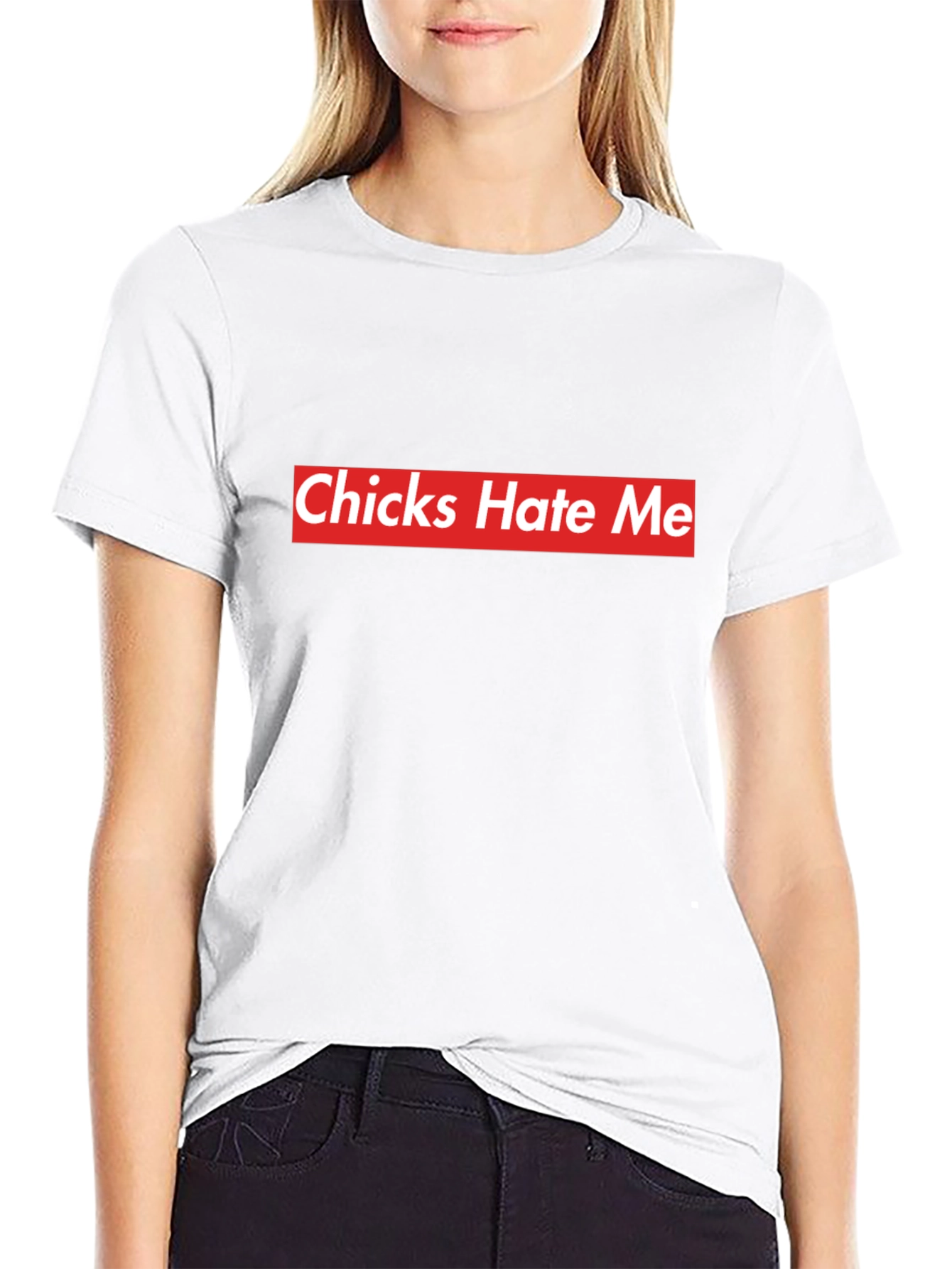 Chicks Hate Me Black Tee - Bold Statement Style