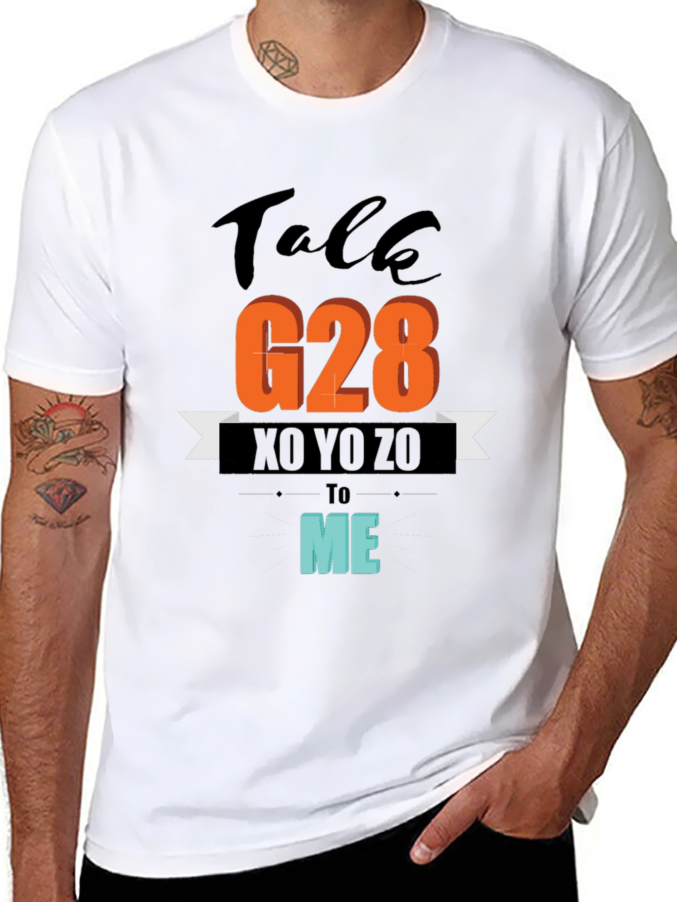 Talk G28 To Me T-Shirt Black