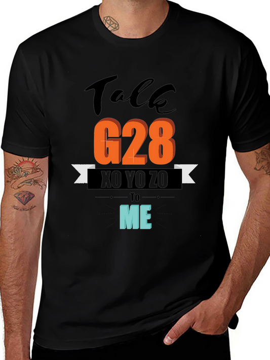 Talk G28 To Me T-Shirt Black