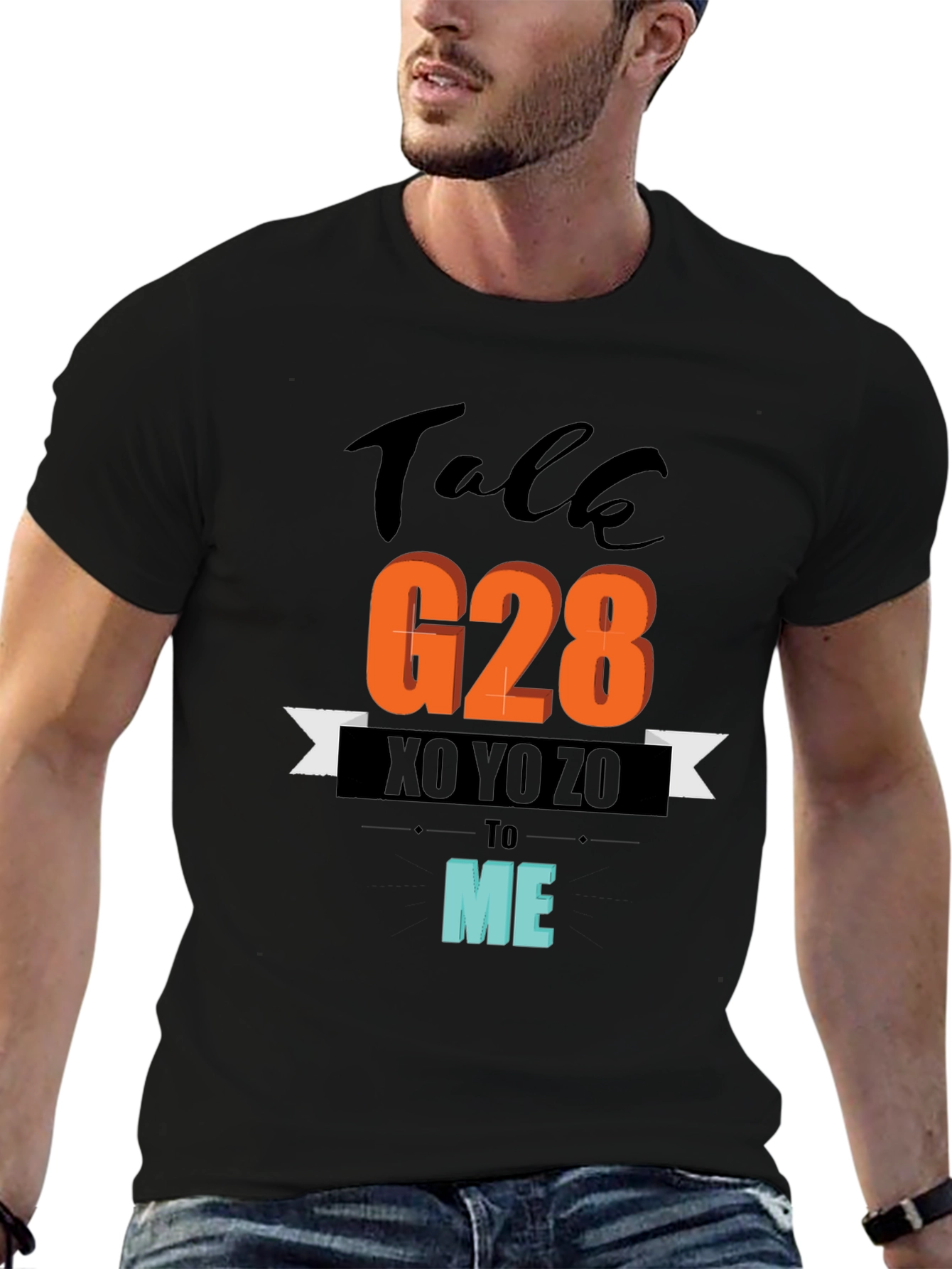 Talk G28 To Me T-Shirt Black
