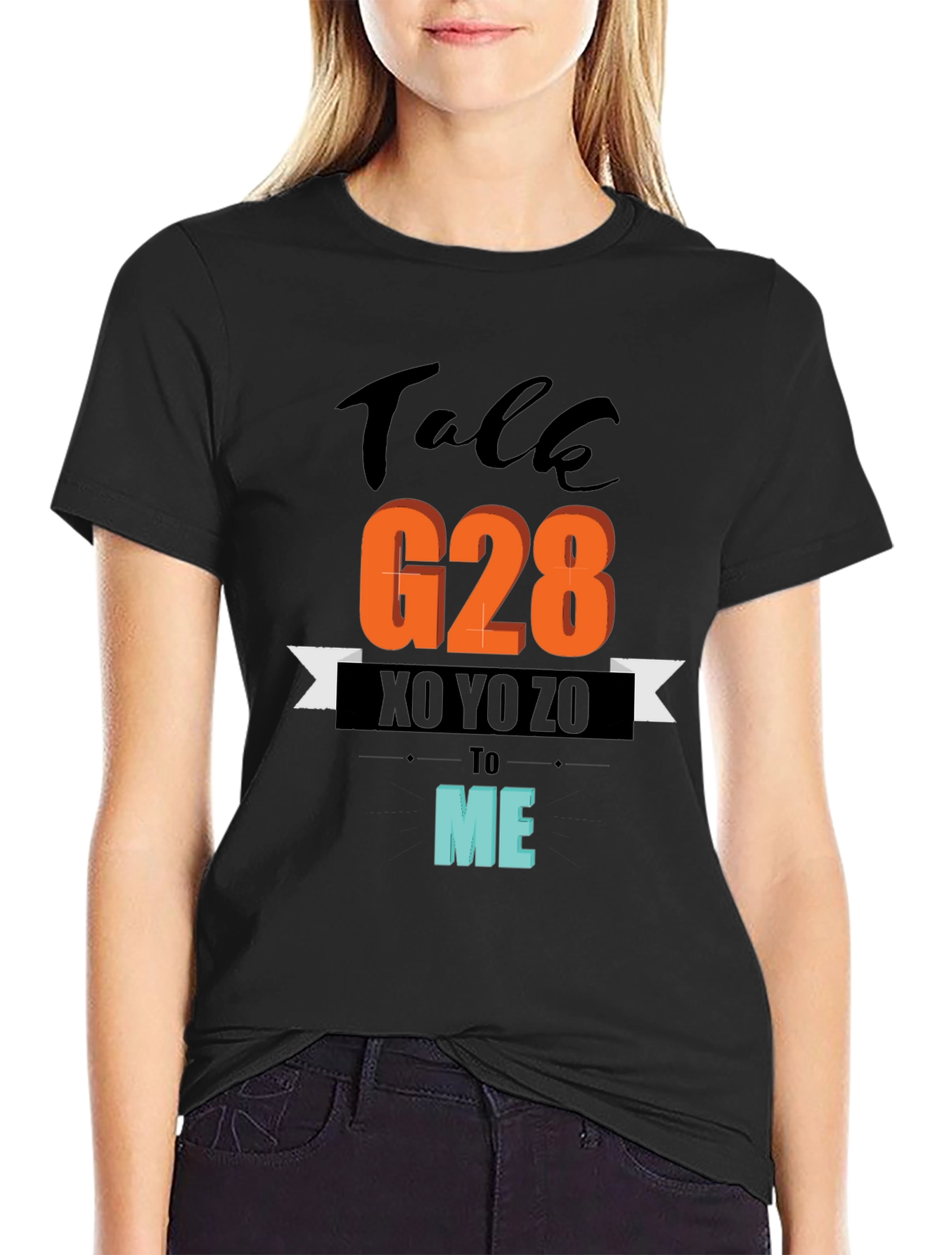 Talk G28 To Me T-Shirt Black