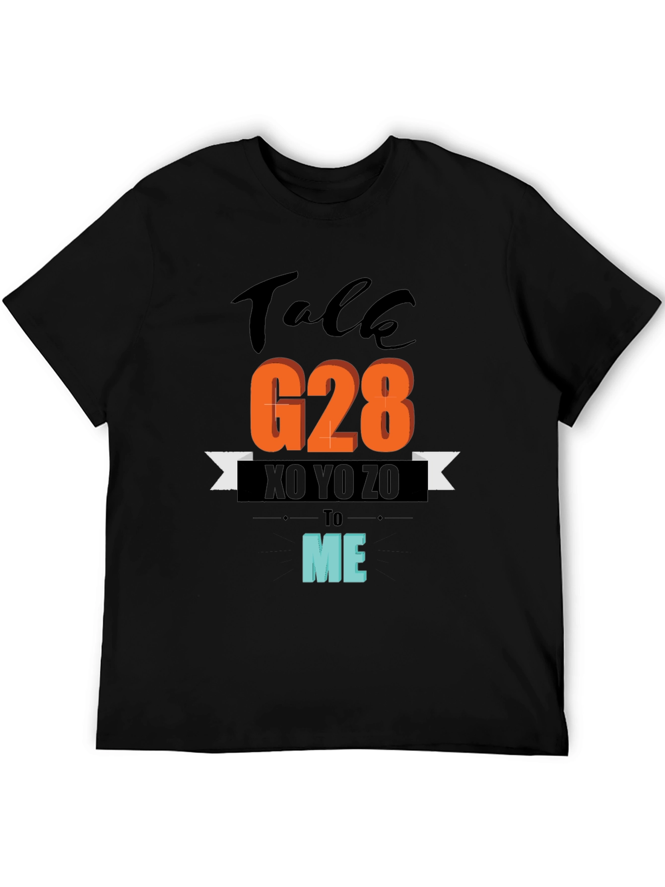 Talk G28 To Me T-Shirt Black