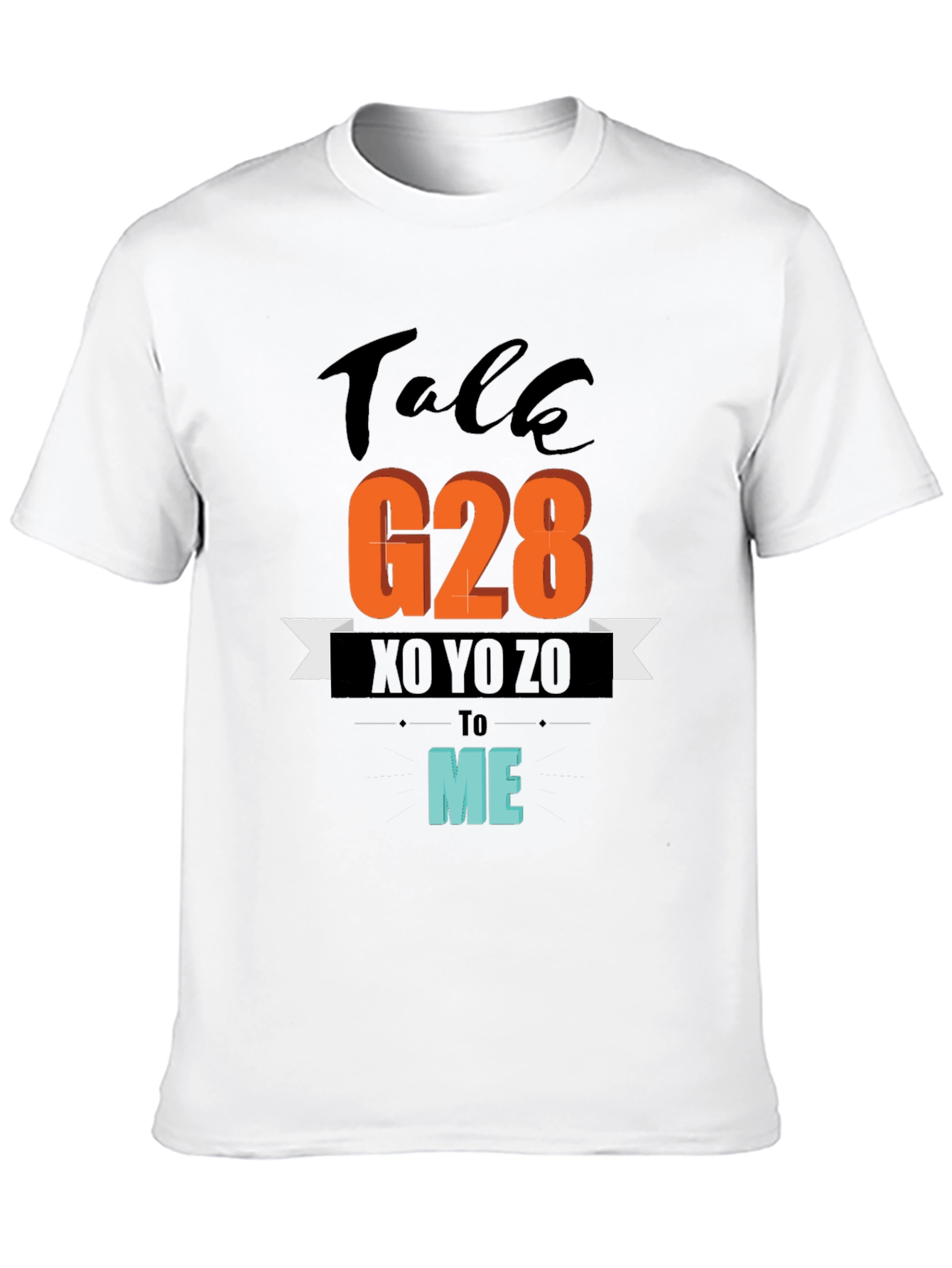 Talk G28 To Me T-Shirt Black