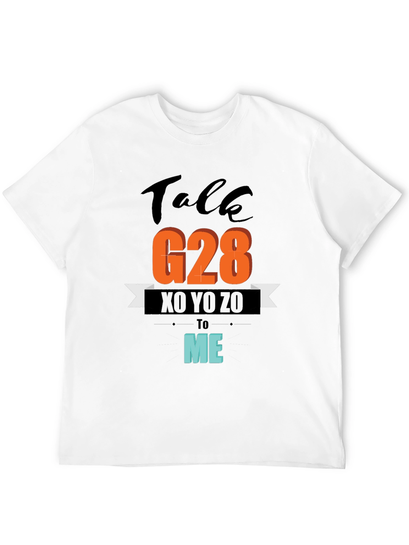 Talk G28 To Me T-Shirt Black