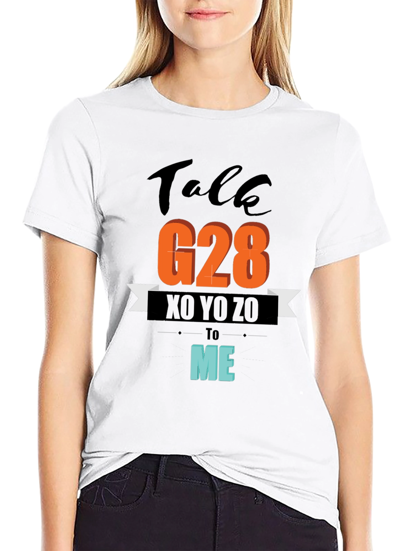 Talk G28 To Me T-Shirt Black