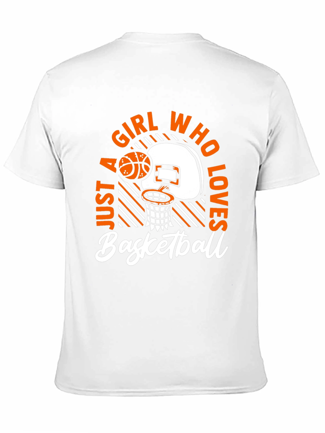 Girl Who Loves Basketball T-Shirt