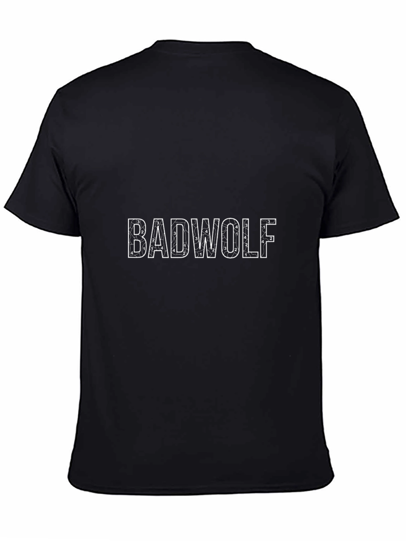 Badwolf T-Shirt - Mens Black Graphic Tee