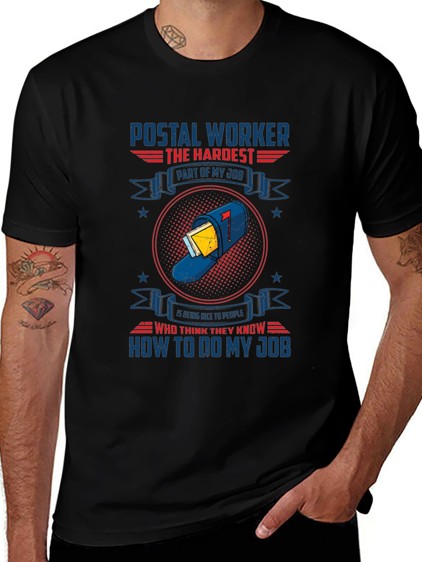 Postal Worker T-Shirt - Funny Mail Carrier Tee