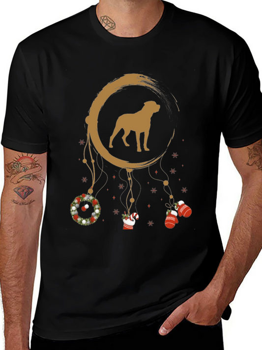 Dog Christmas Dreamcatcher T-Shirt