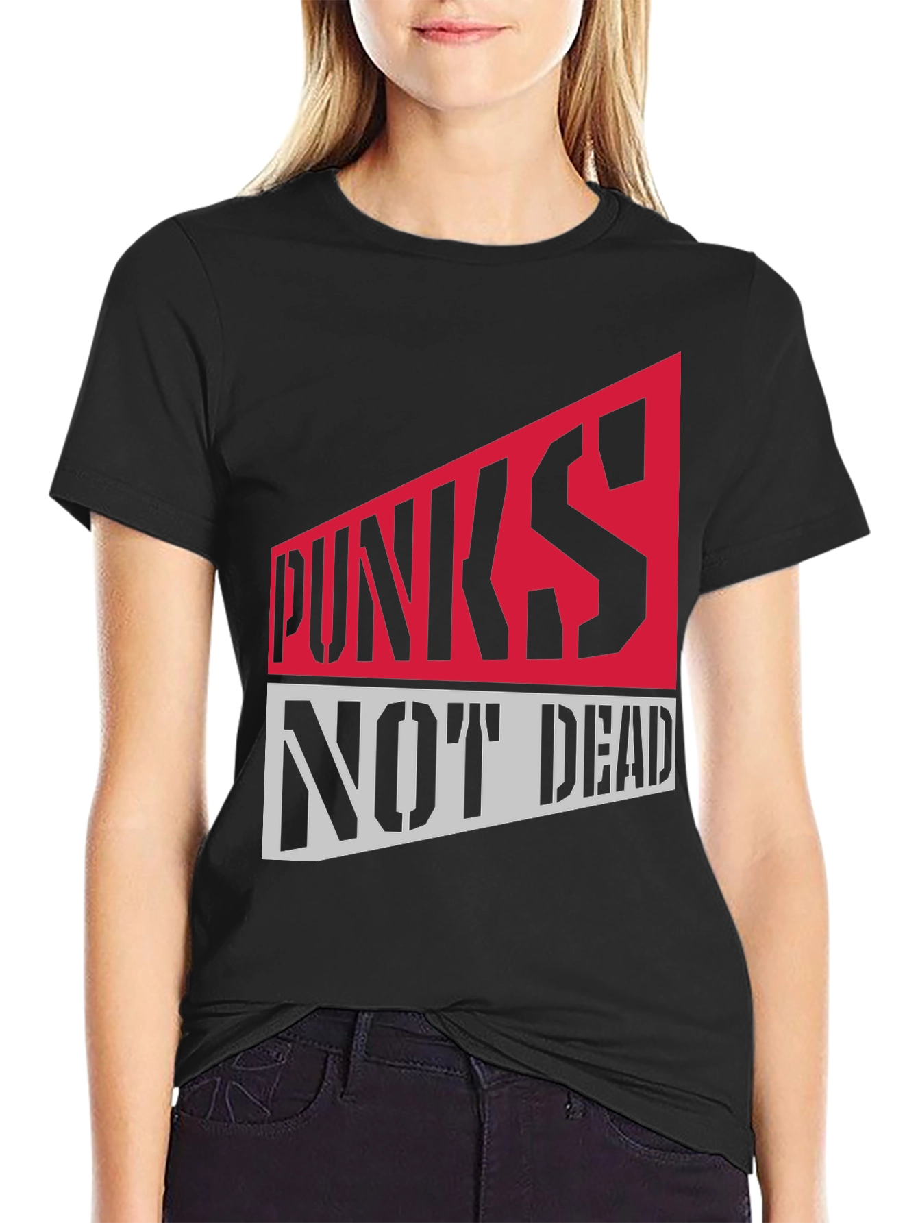 Punks Not Dead Graphic Tee