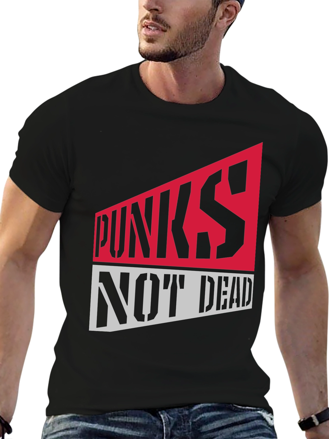 Punks Not Dead Graphic Tee