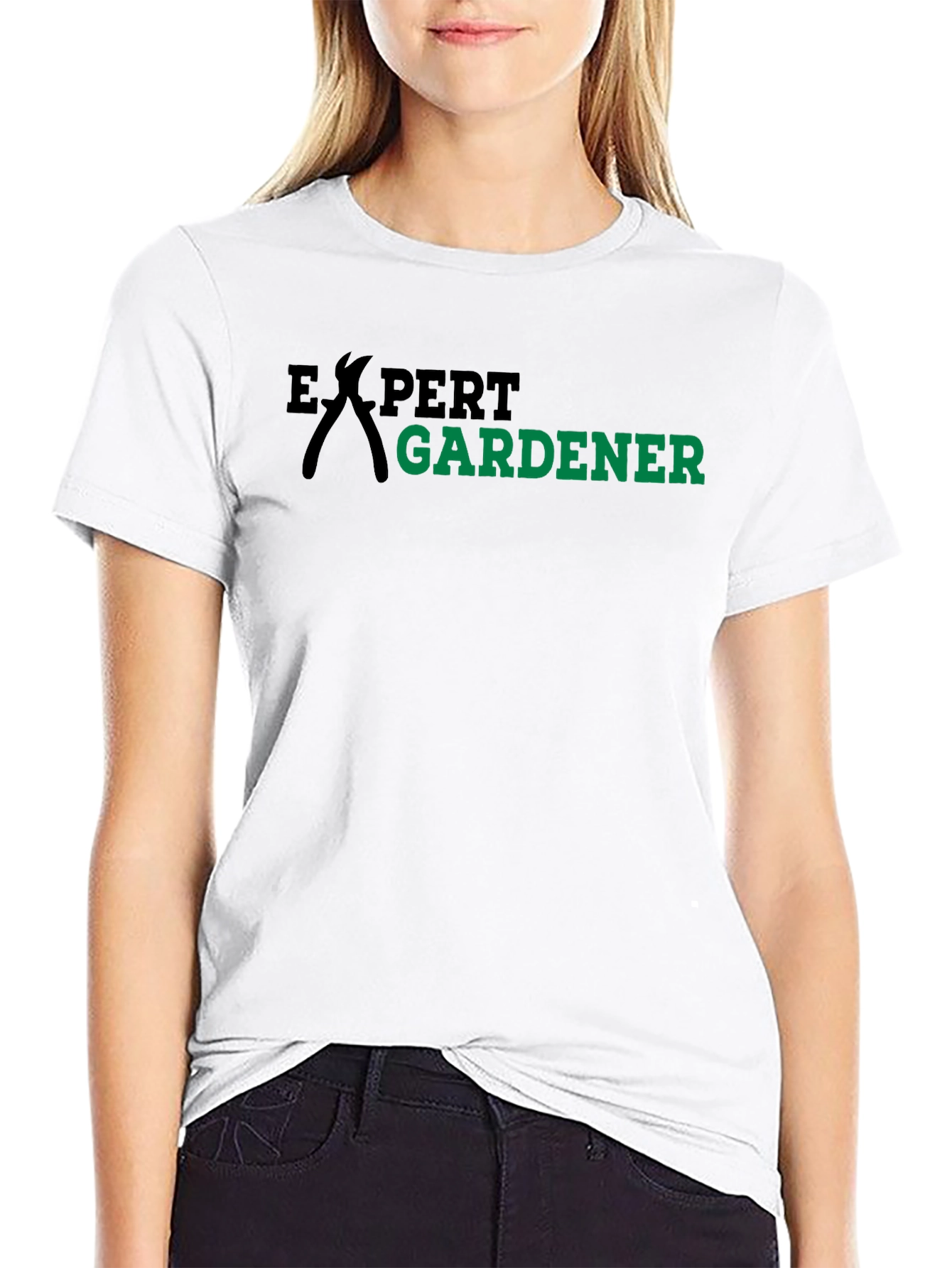 Expert Gardener Graphic T-Shirt - Black