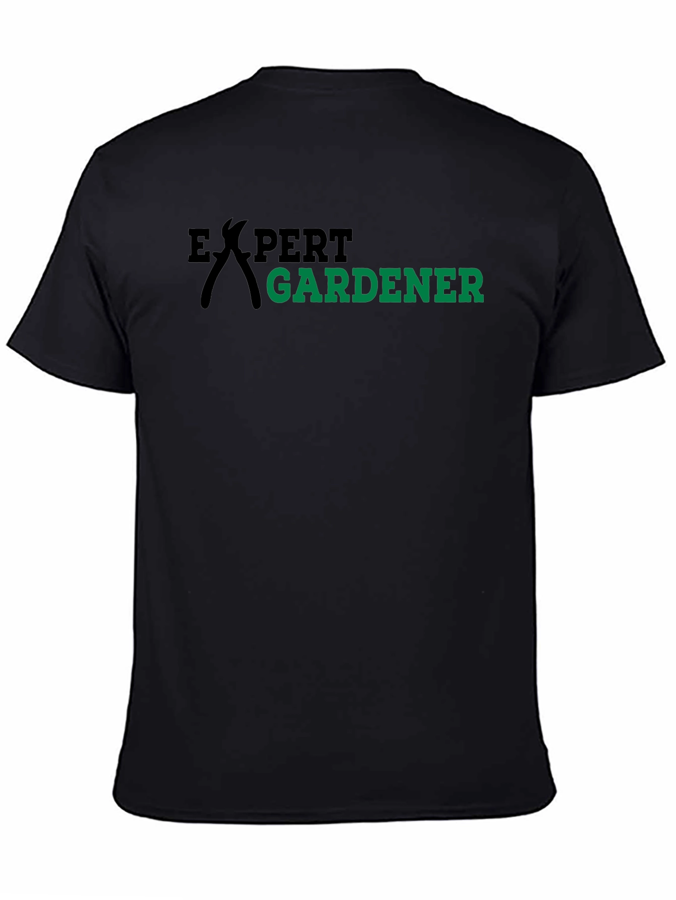 Expert Gardener Graphic T-Shirt - Black