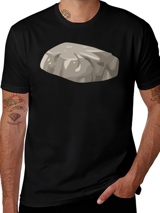 Rock Graphic Black T-Shirt - Casual Wear