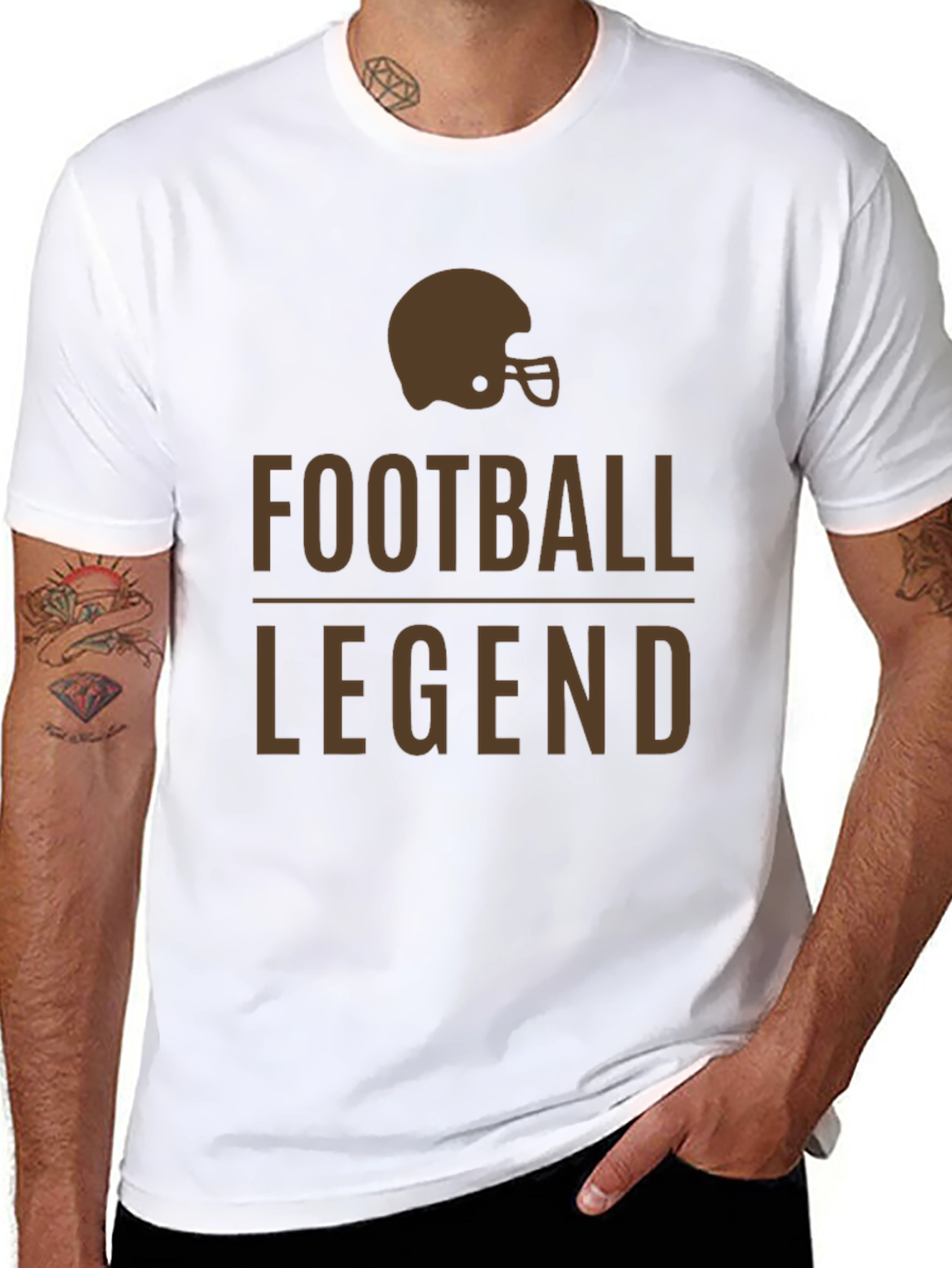 Football Legend Graphic T-Shirt