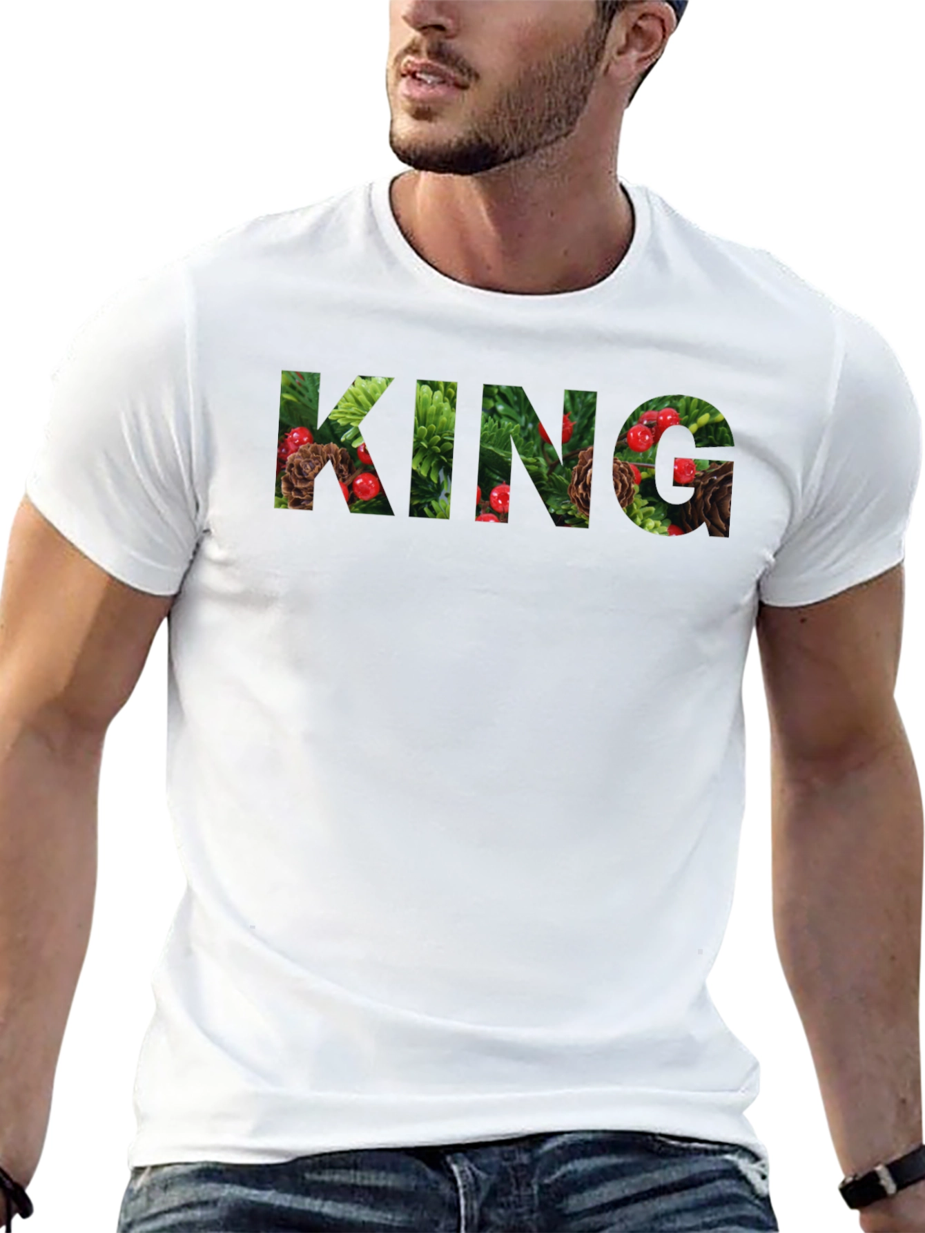 King Holiday T-Shirt - Christmas Design