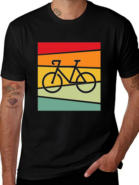 Retro Bike Graphic Tee - Vintage Style T-Shirt