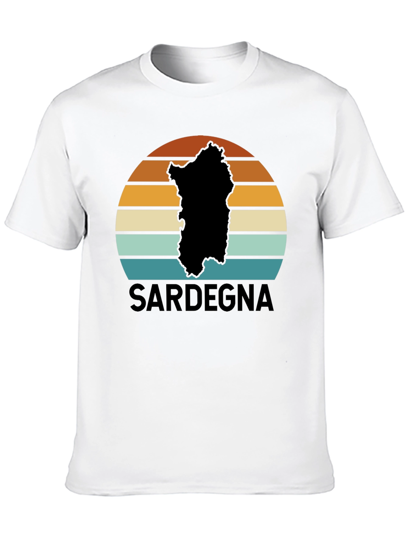 Sardegna Sunset Graphic Tee - Island Pride
