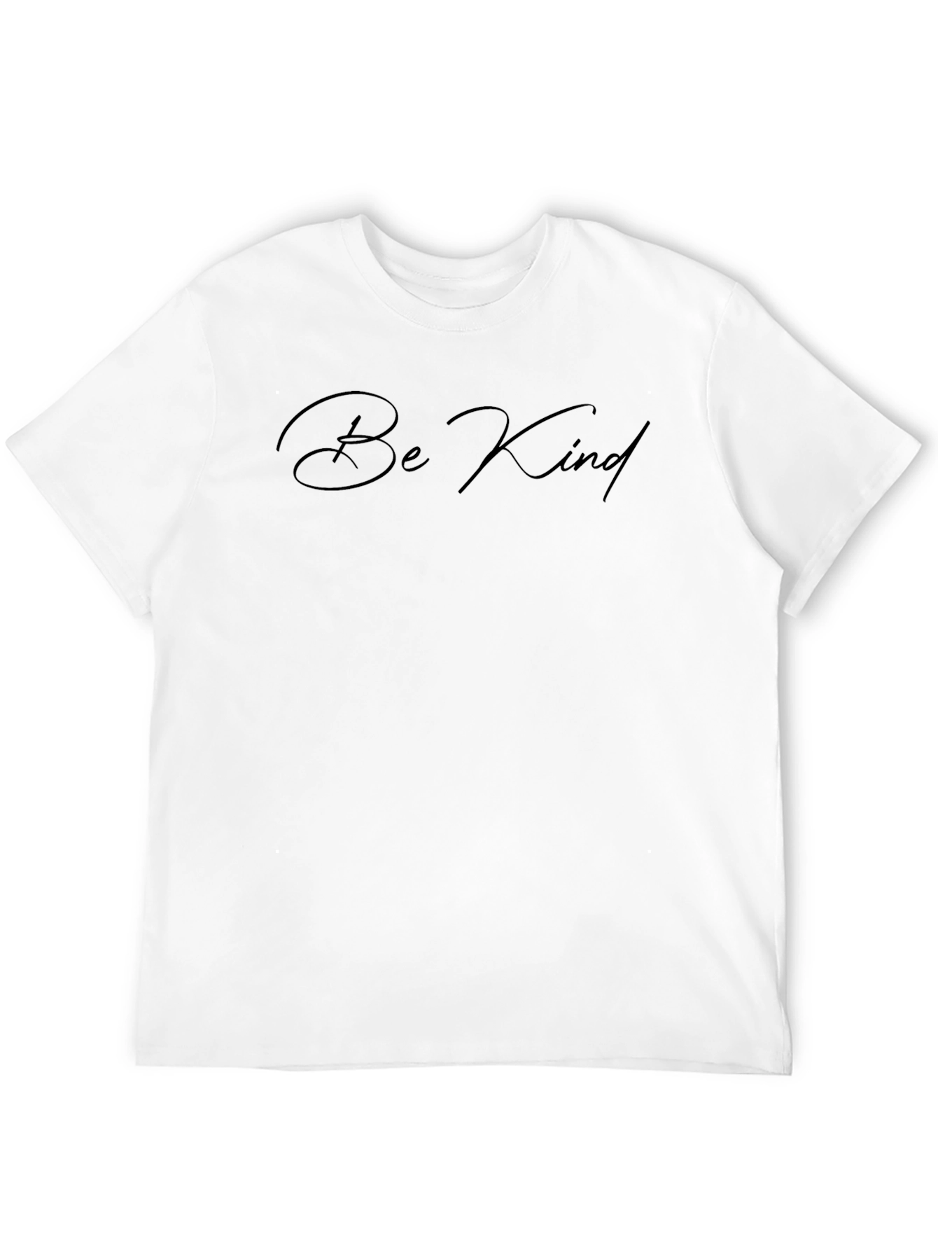 Be Kind Black T-Shirt - Stylish Casual Tee