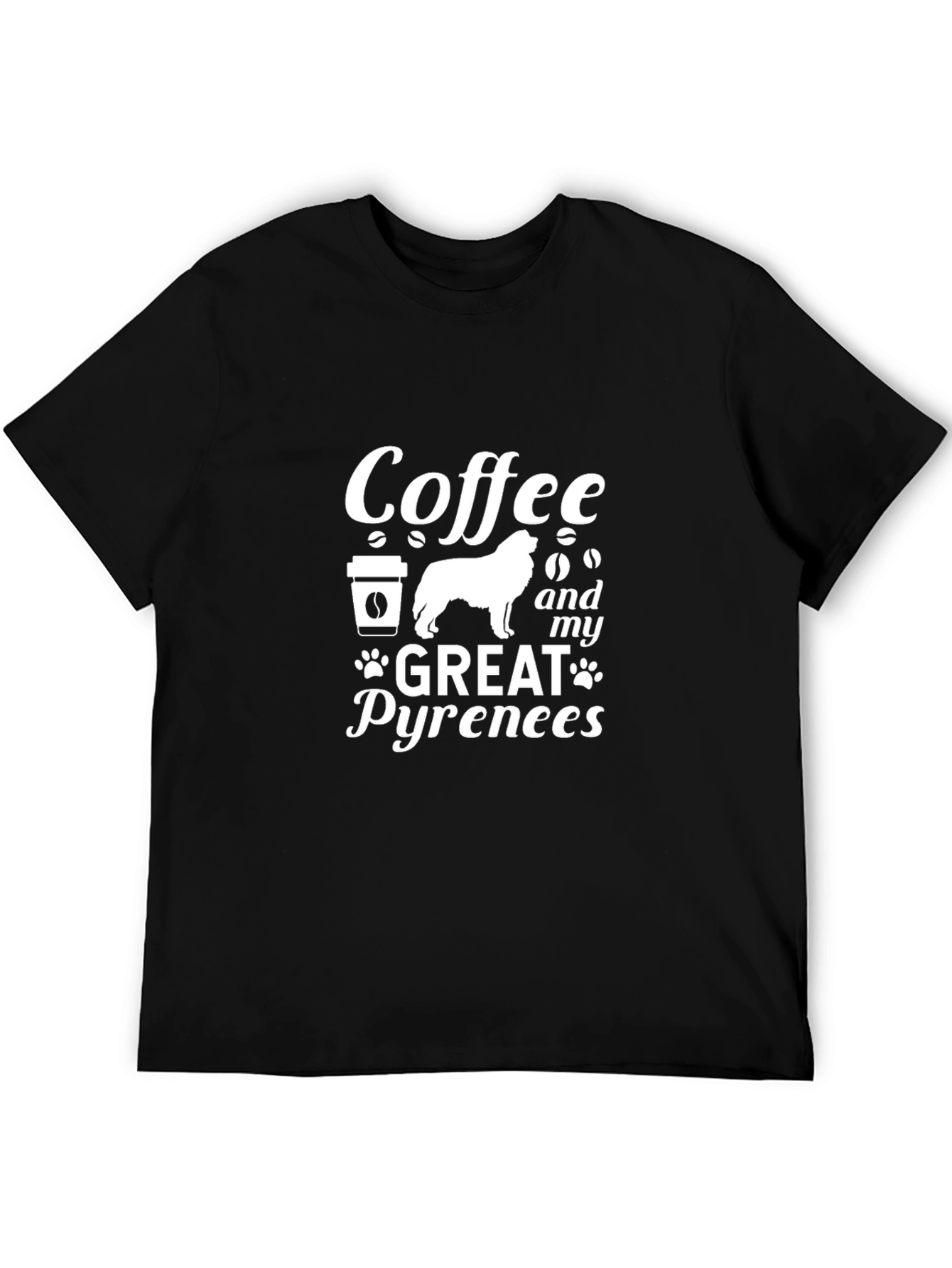Coffee and My Great Pyrenees T-Shirt