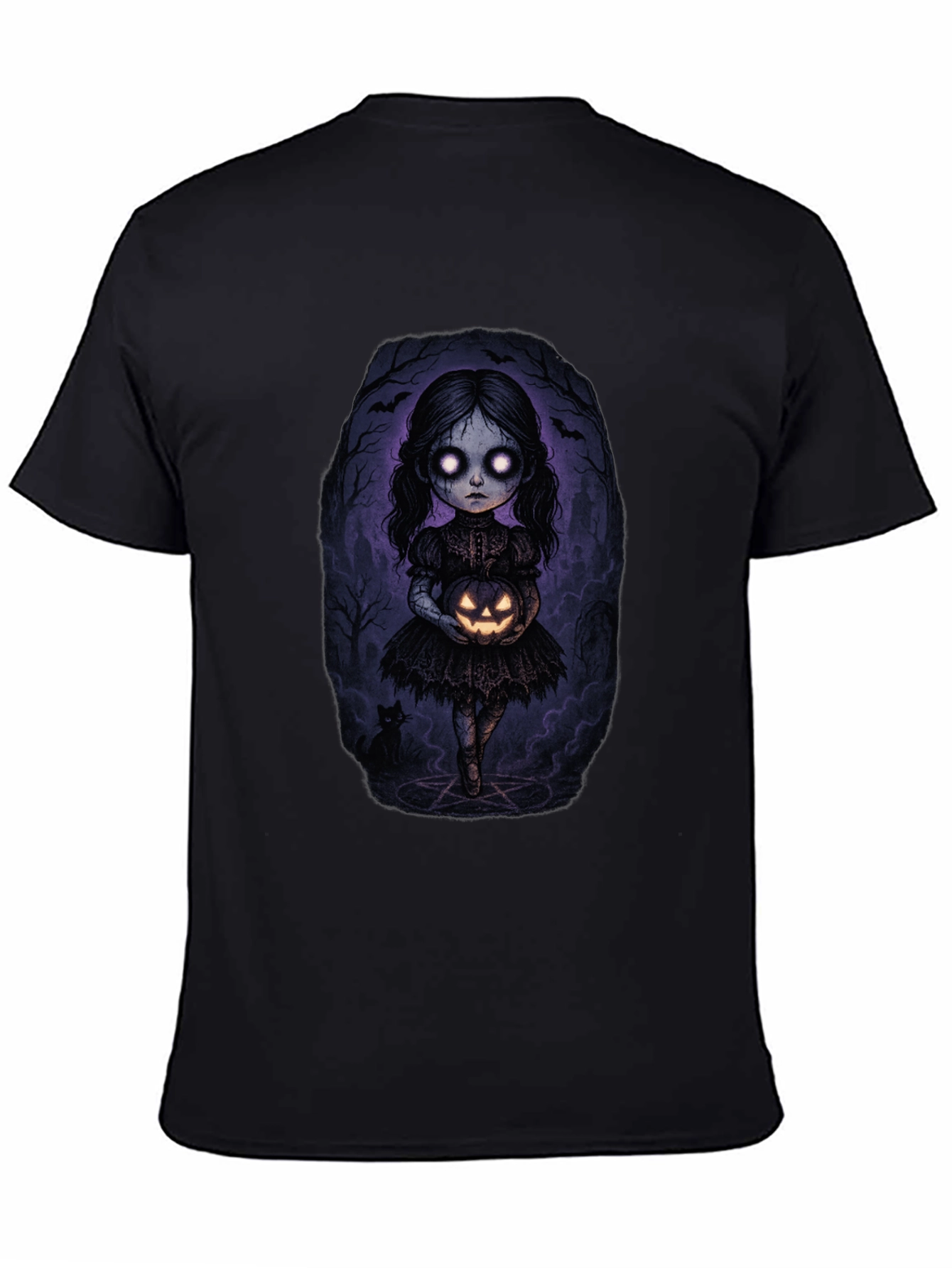 Spooky Girl Halloween T-Shirt
