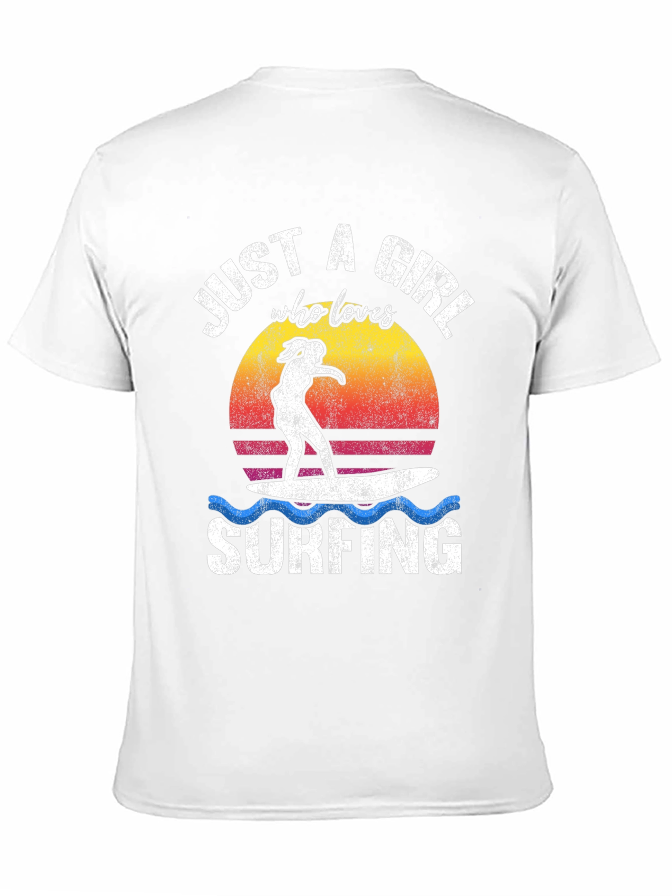 Just a Girl Who Loves Surfing T-Shirt