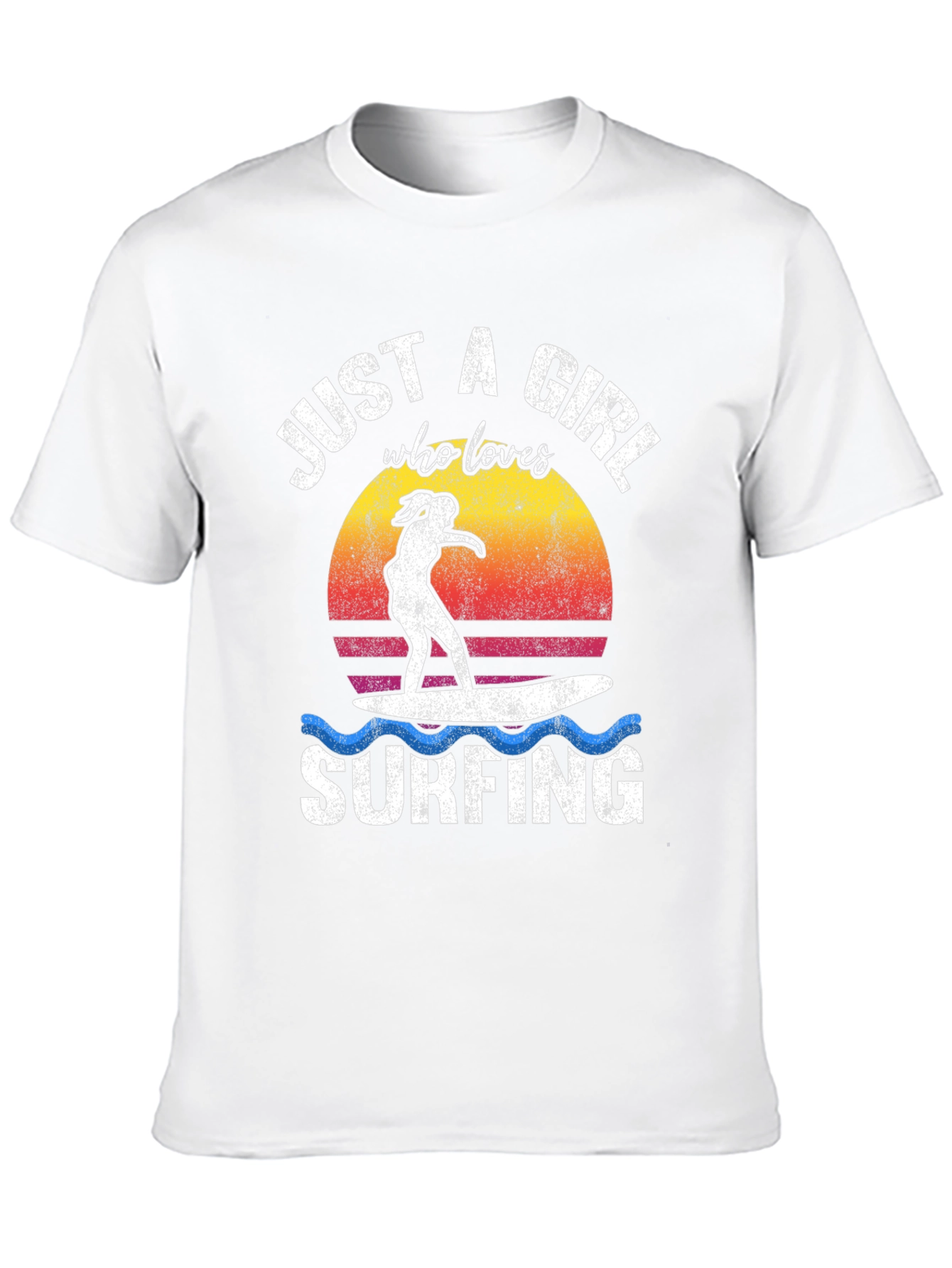 Just a Girl Who Loves Surfing T-Shirt