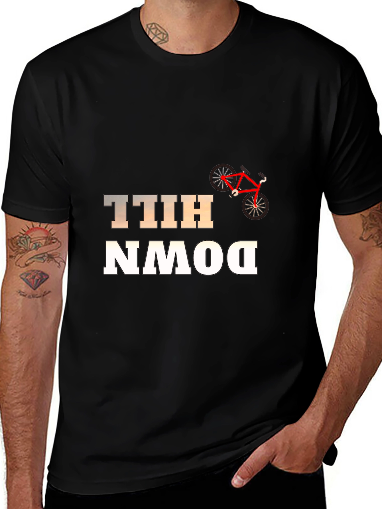 Down Hill Bike T-Shirt - Mountain Biking Apparel