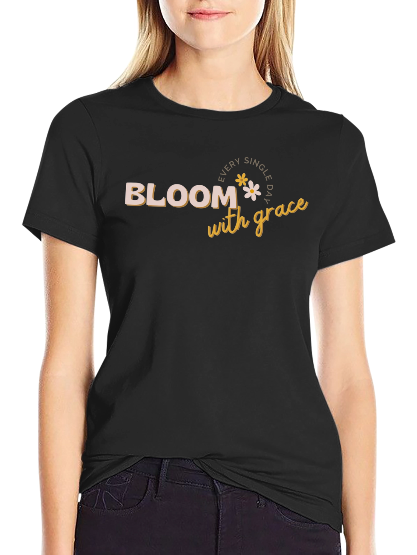 Bloom with Grace T-Shirt - Everyday Inspiration Tee