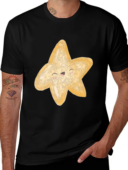 Starfish Graphic Tee - Black Casual Shirt