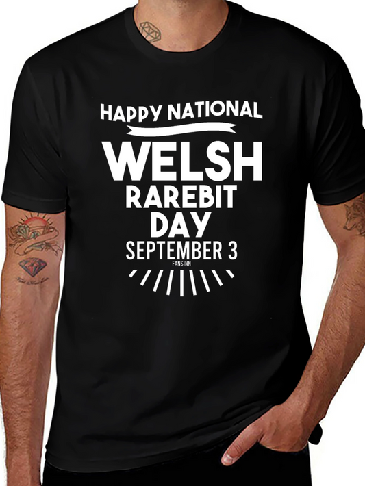 Welsh Rarebit Day T-Shirt - September 3