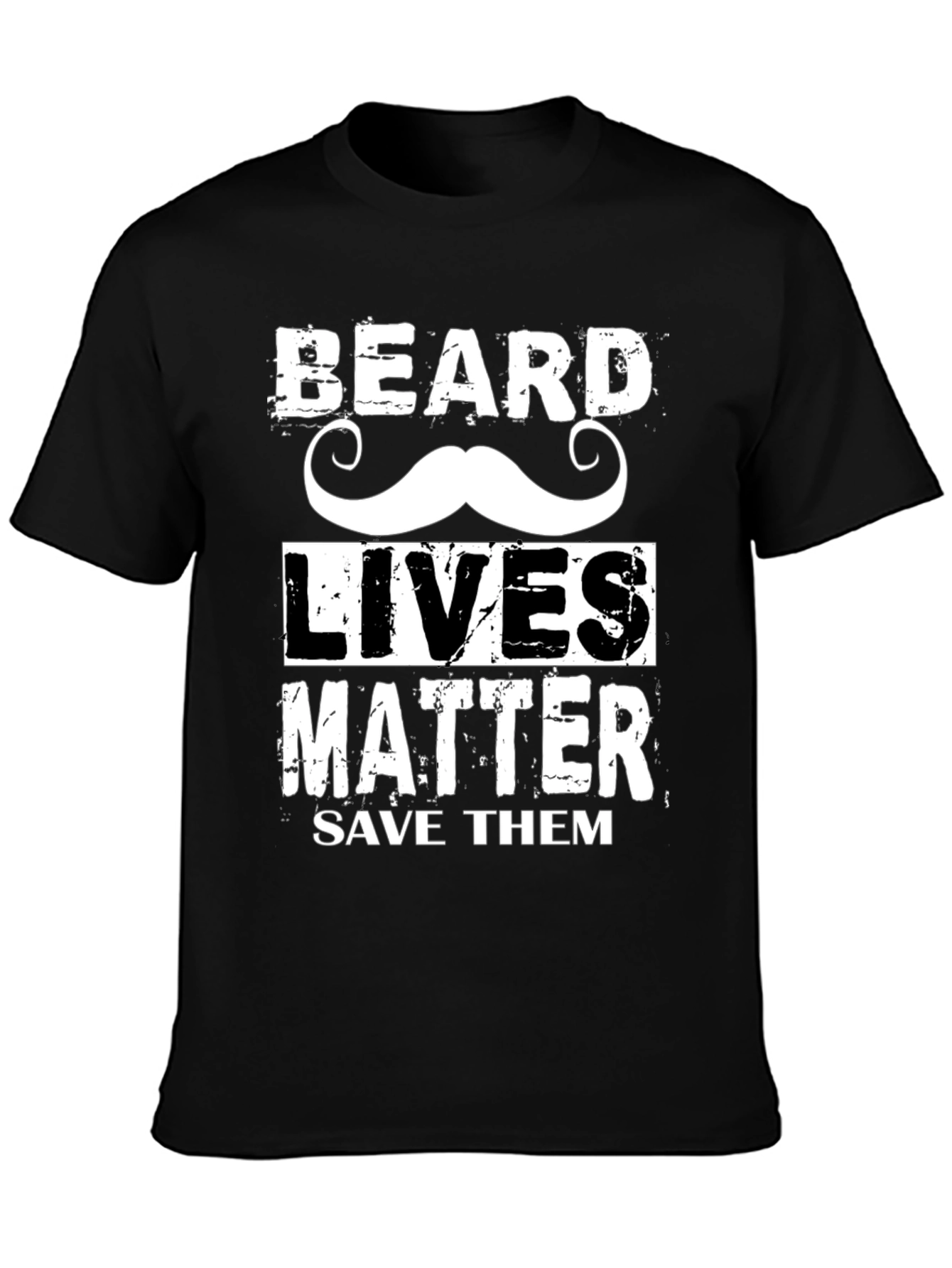 Beard Lives Matter Graphic T-Shirt