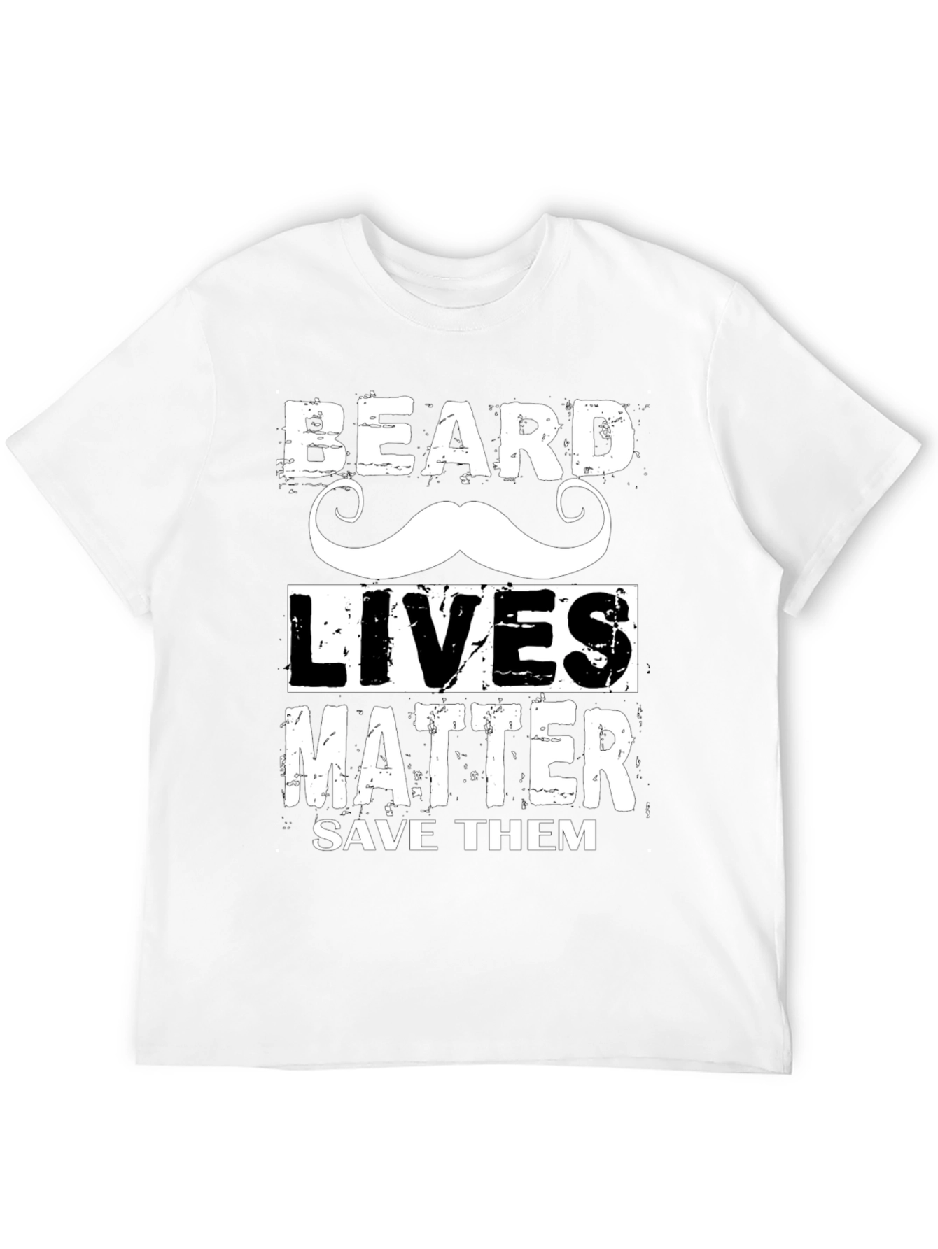 Beard Lives Matter Graphic T-Shirt
