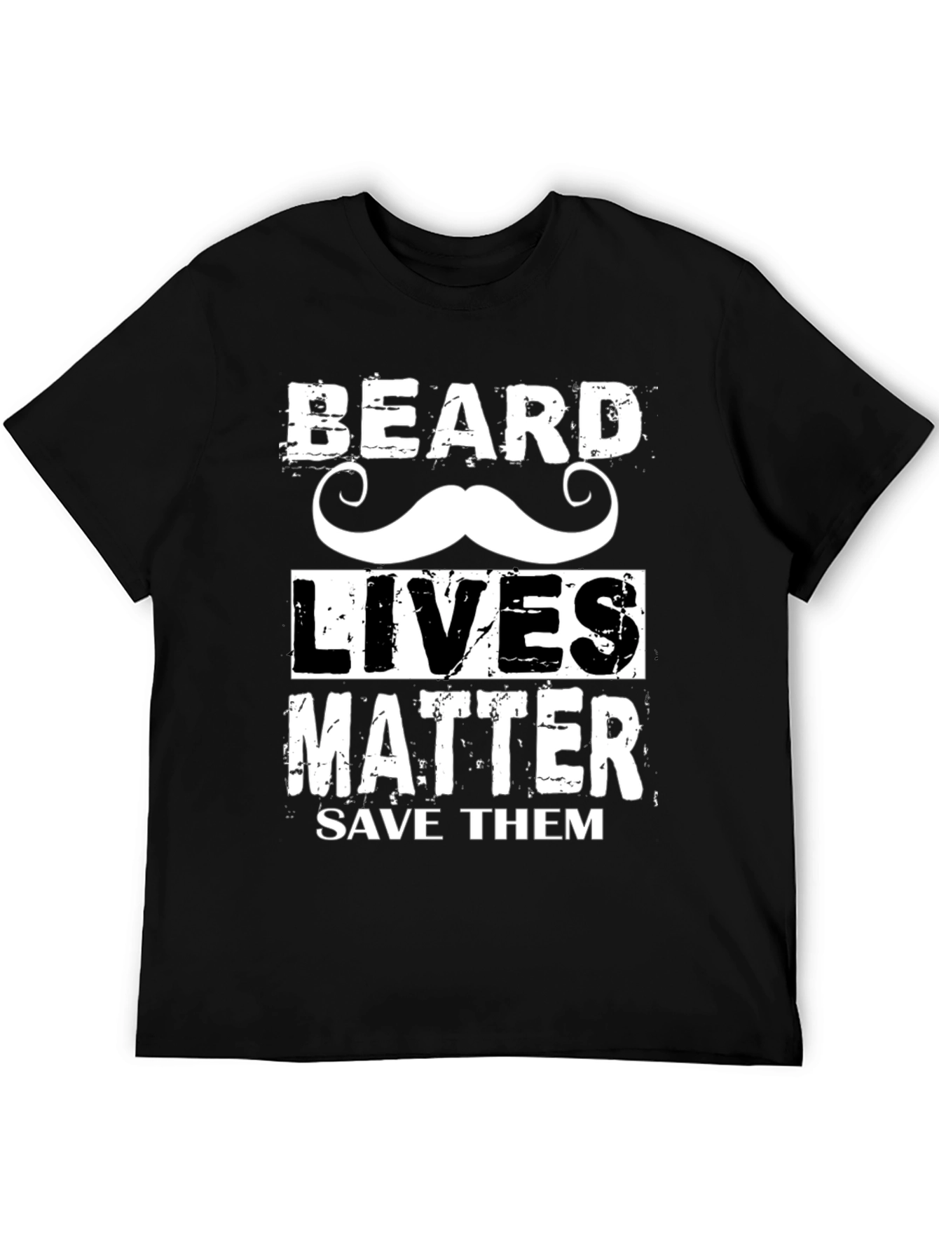 Beard Lives Matter Graphic T-Shirt