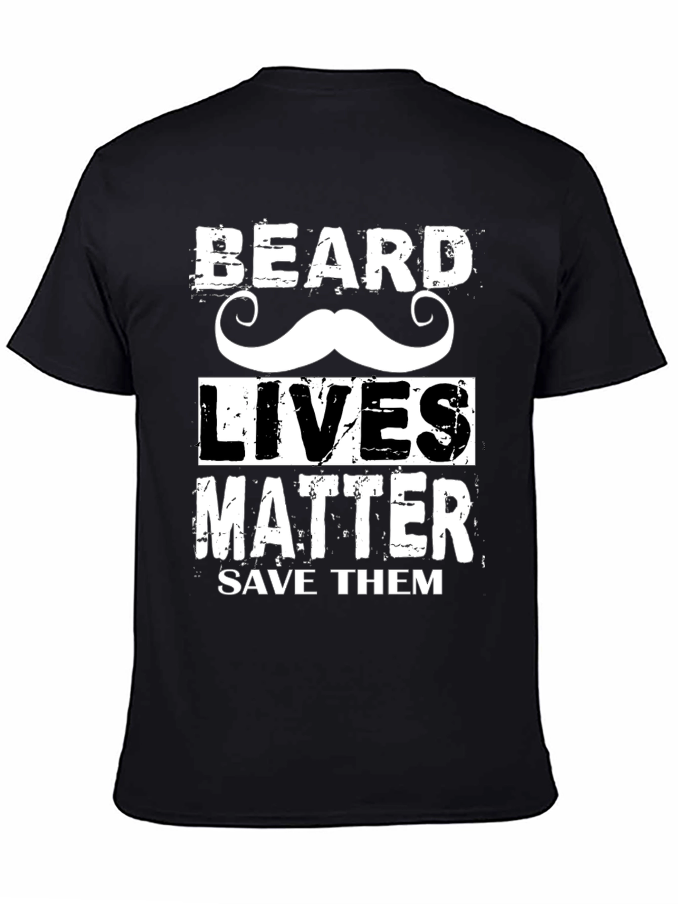 Beard Lives Matter Graphic T-Shirt
