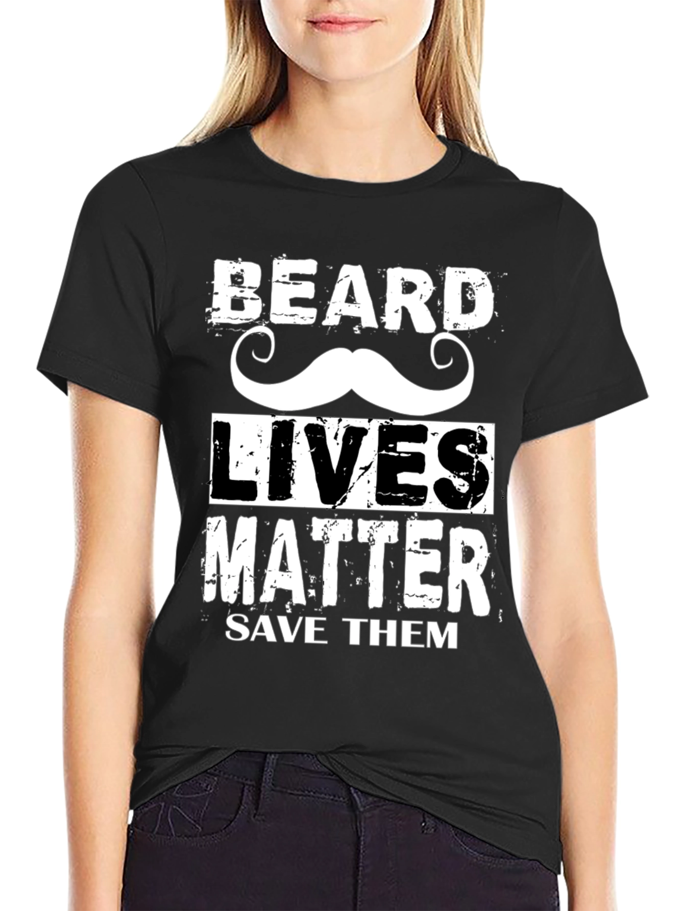 Beard Lives Matter Graphic T-Shirt