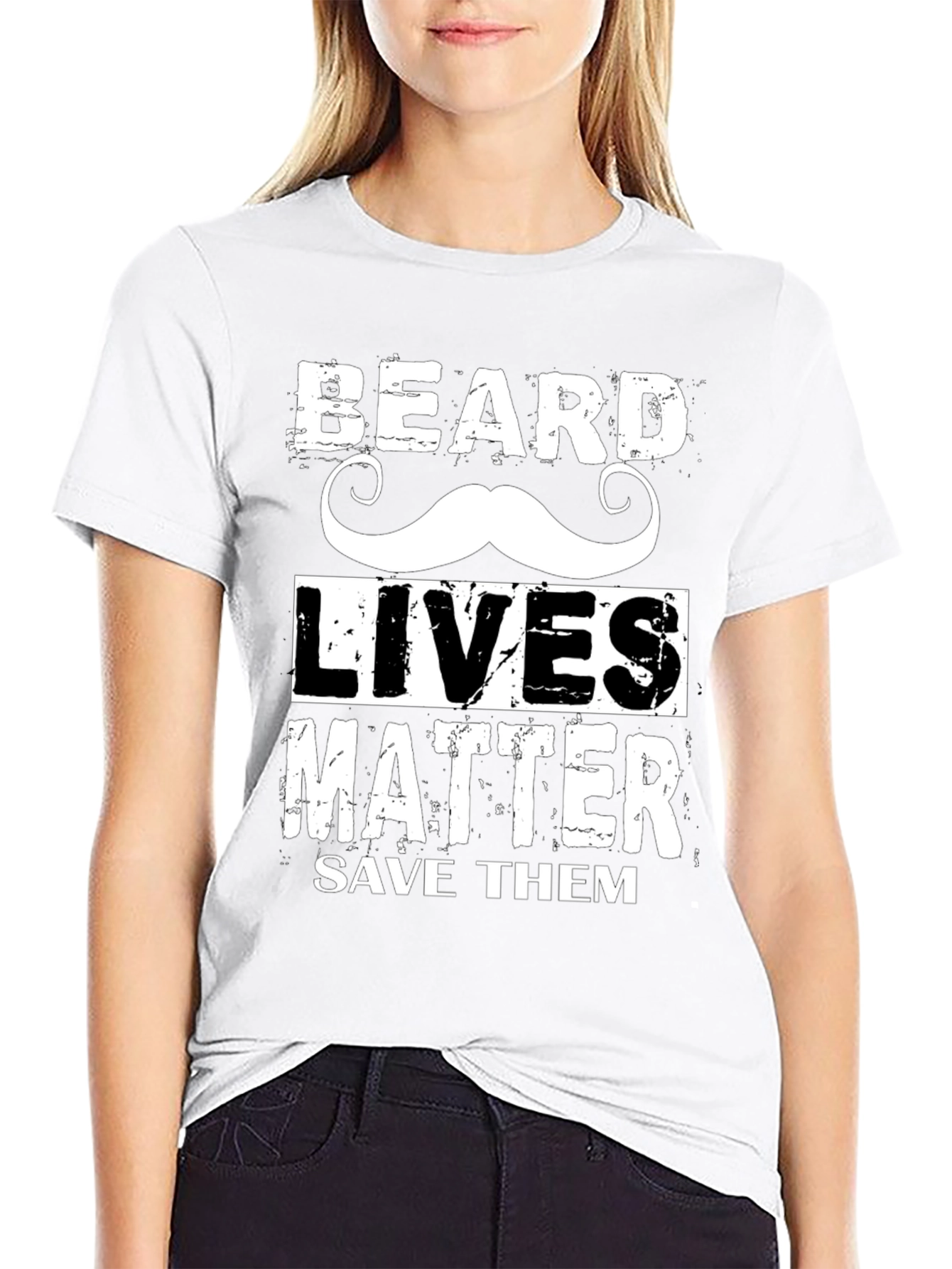 Beard Lives Matter Graphic T-Shirt