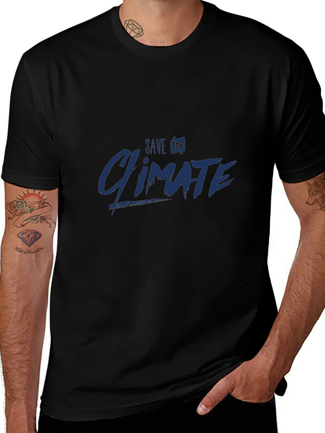 Save the Climate T-Shirt Eco-Friendly Fashion