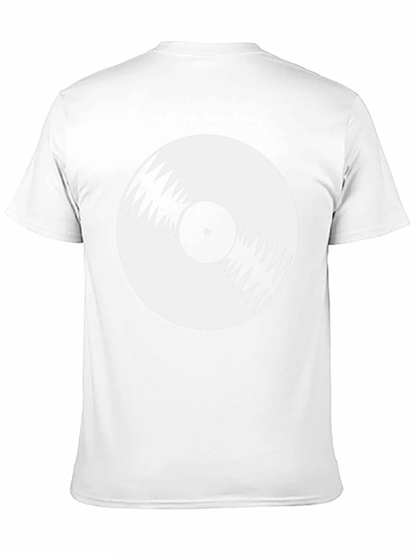 Retro Vinyl Record Graphic T-Shirt