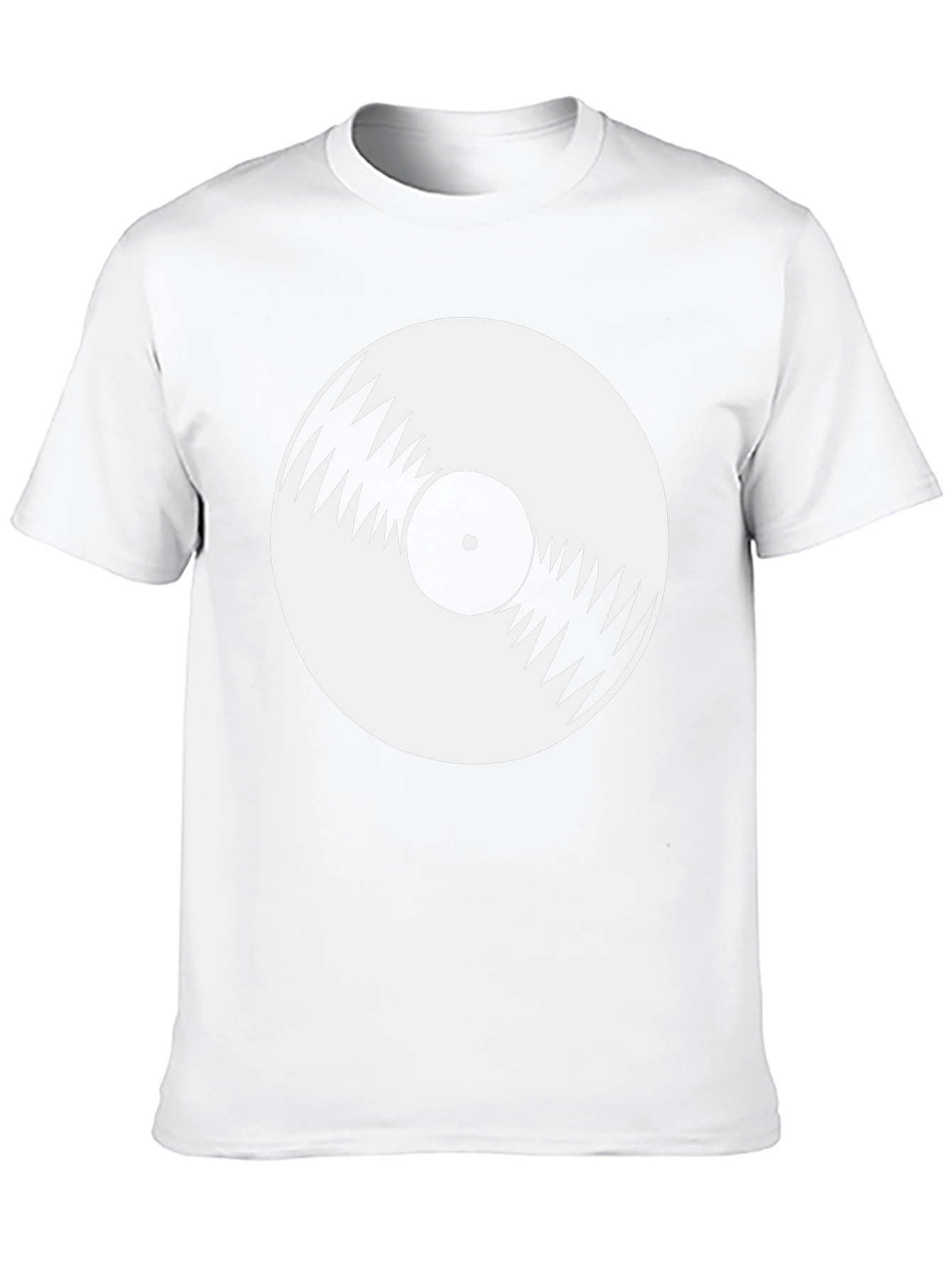 Retro Vinyl Record Graphic T-Shirt