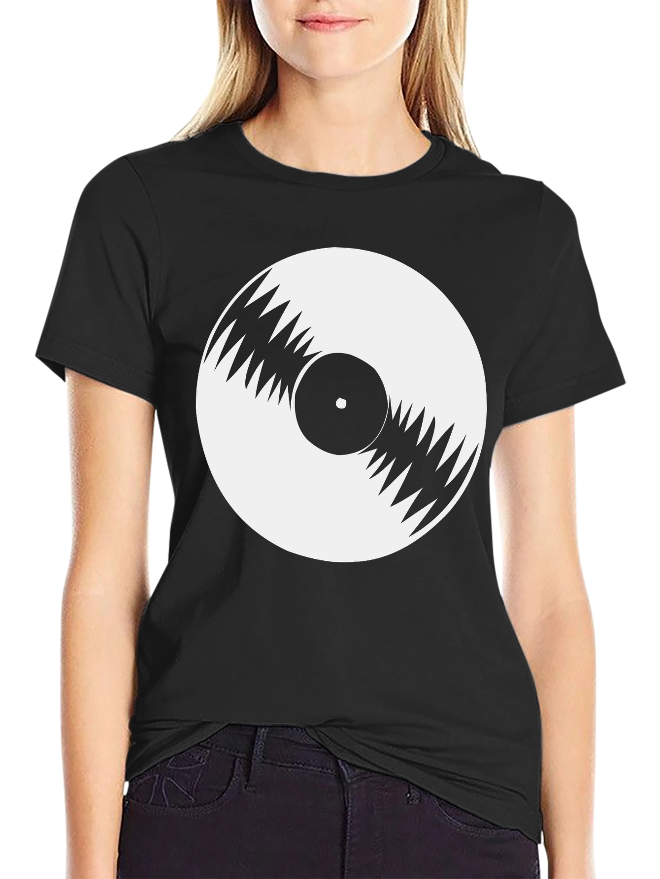 Retro Vinyl Record Graphic T-Shirt