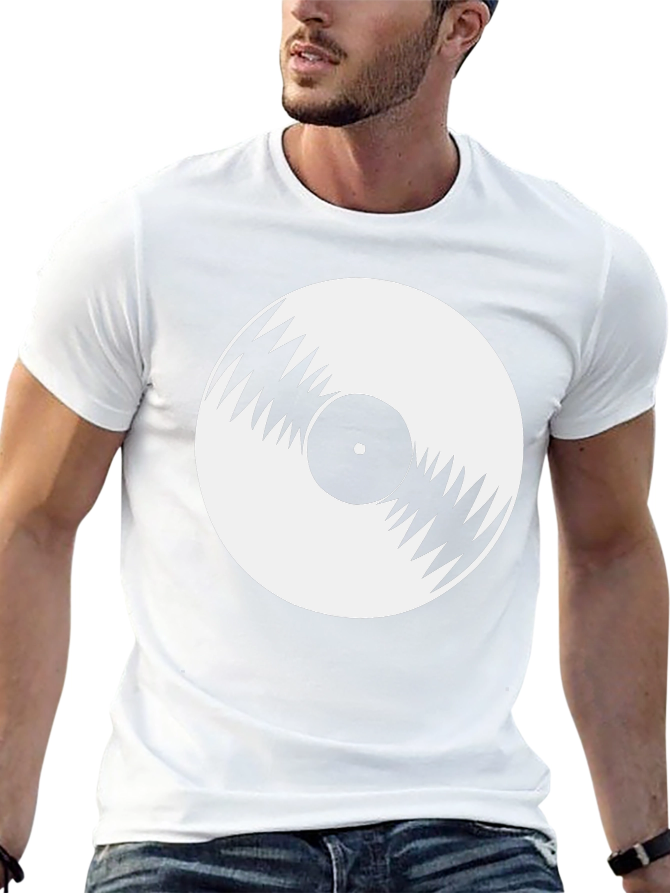 Retro Vinyl Record Graphic T-Shirt
