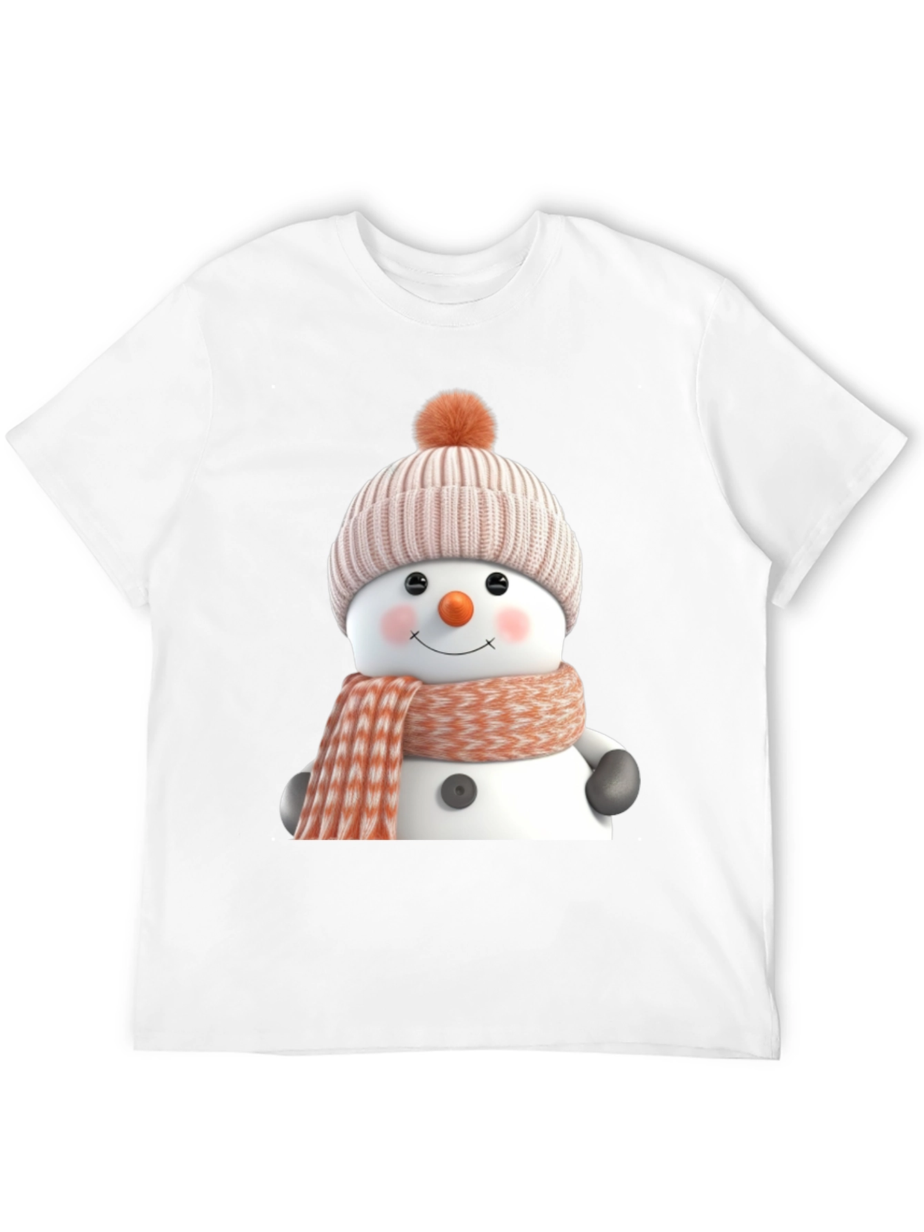 Festive Snowman Graphic Tee