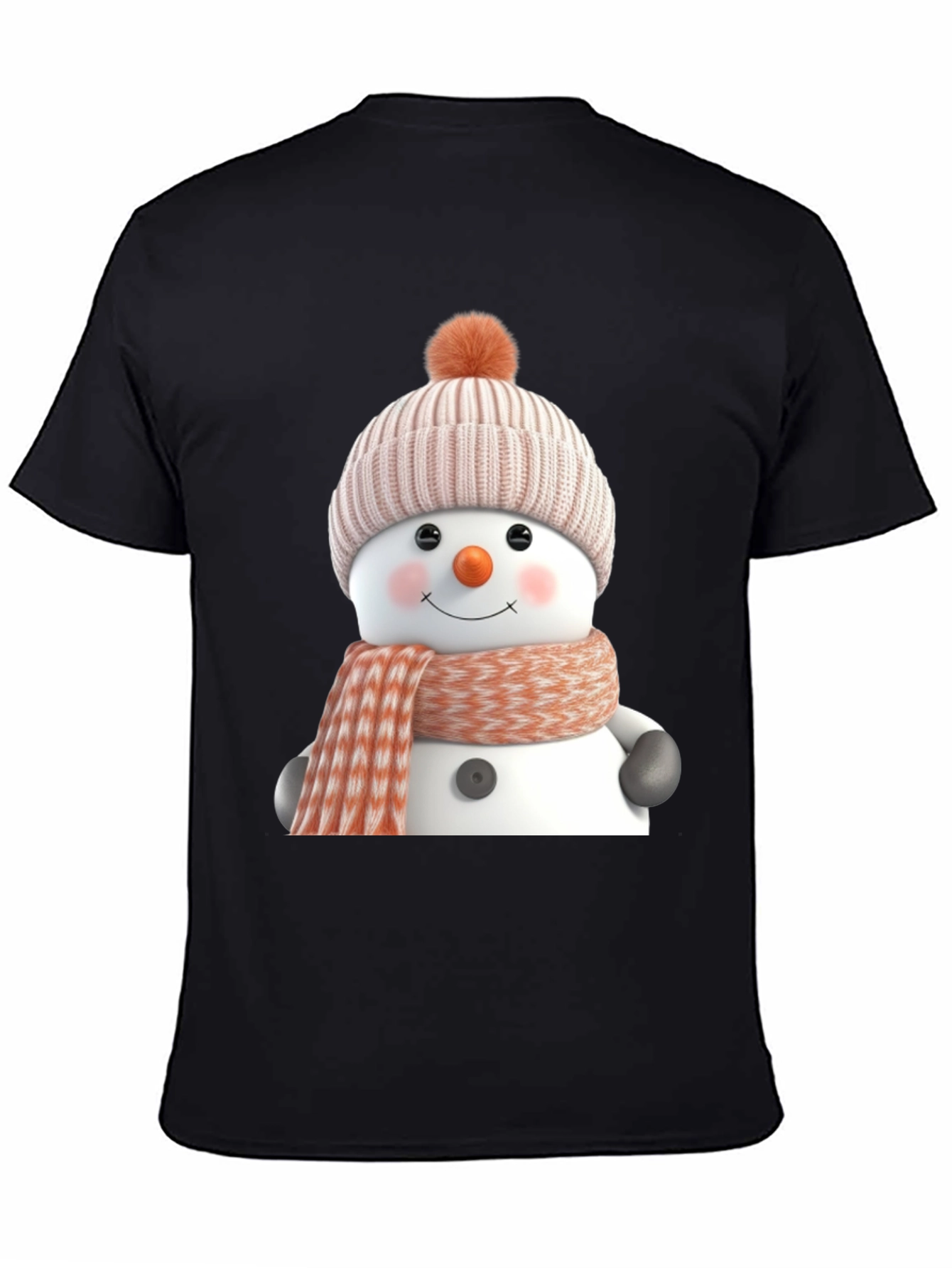 Festive Snowman Graphic Tee