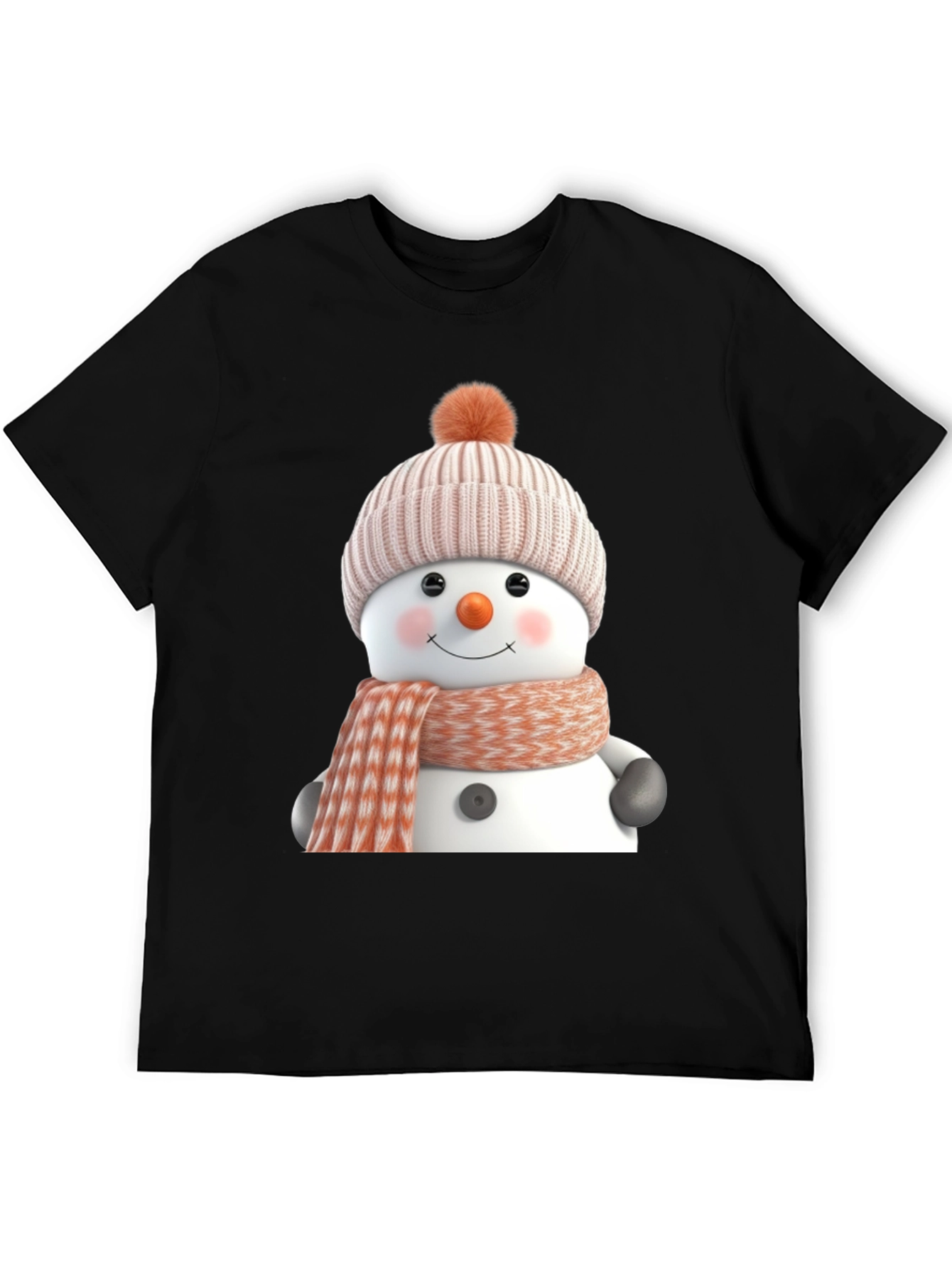 Festive Snowman Graphic Tee