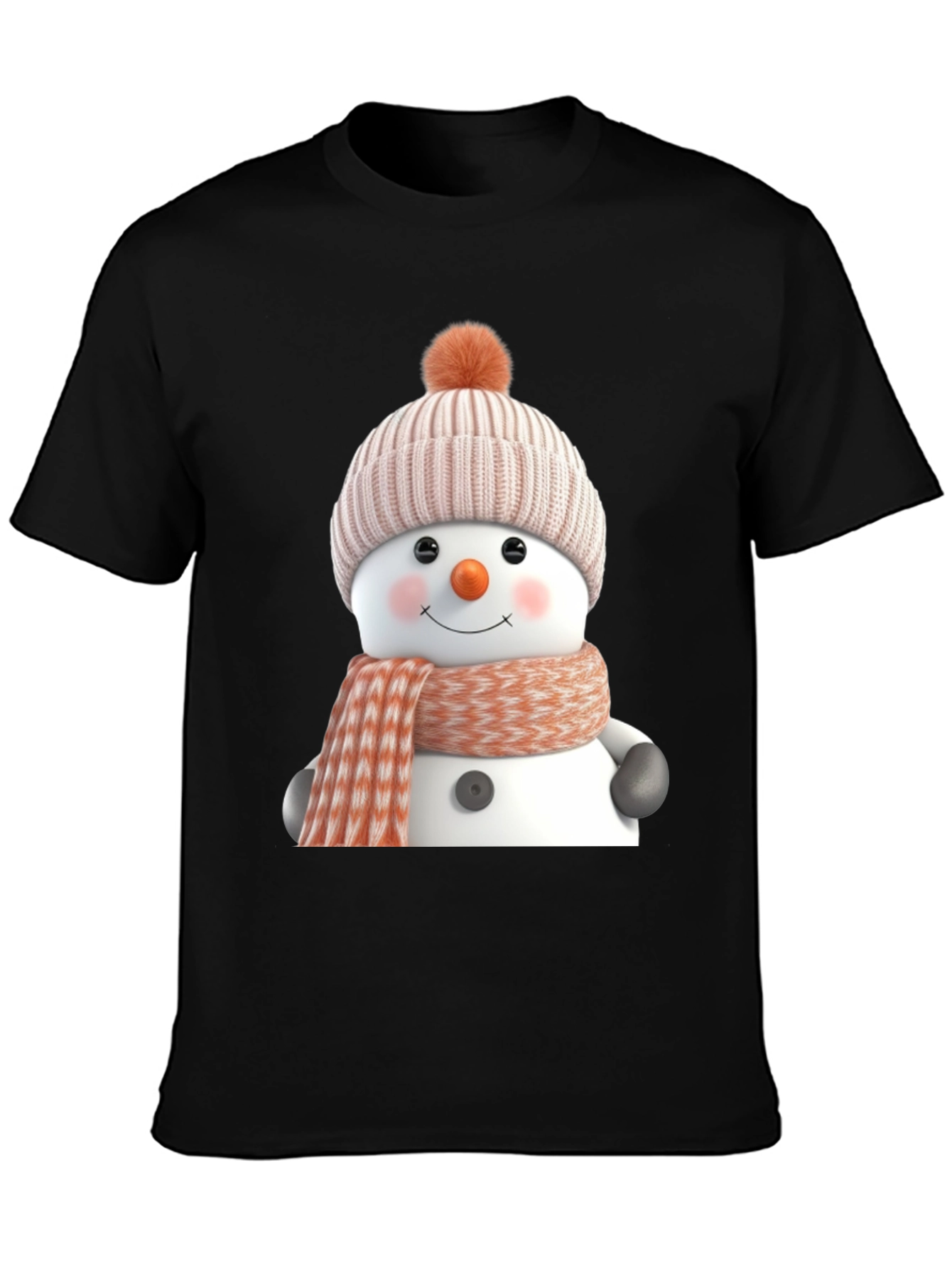Festive Snowman Graphic Tee