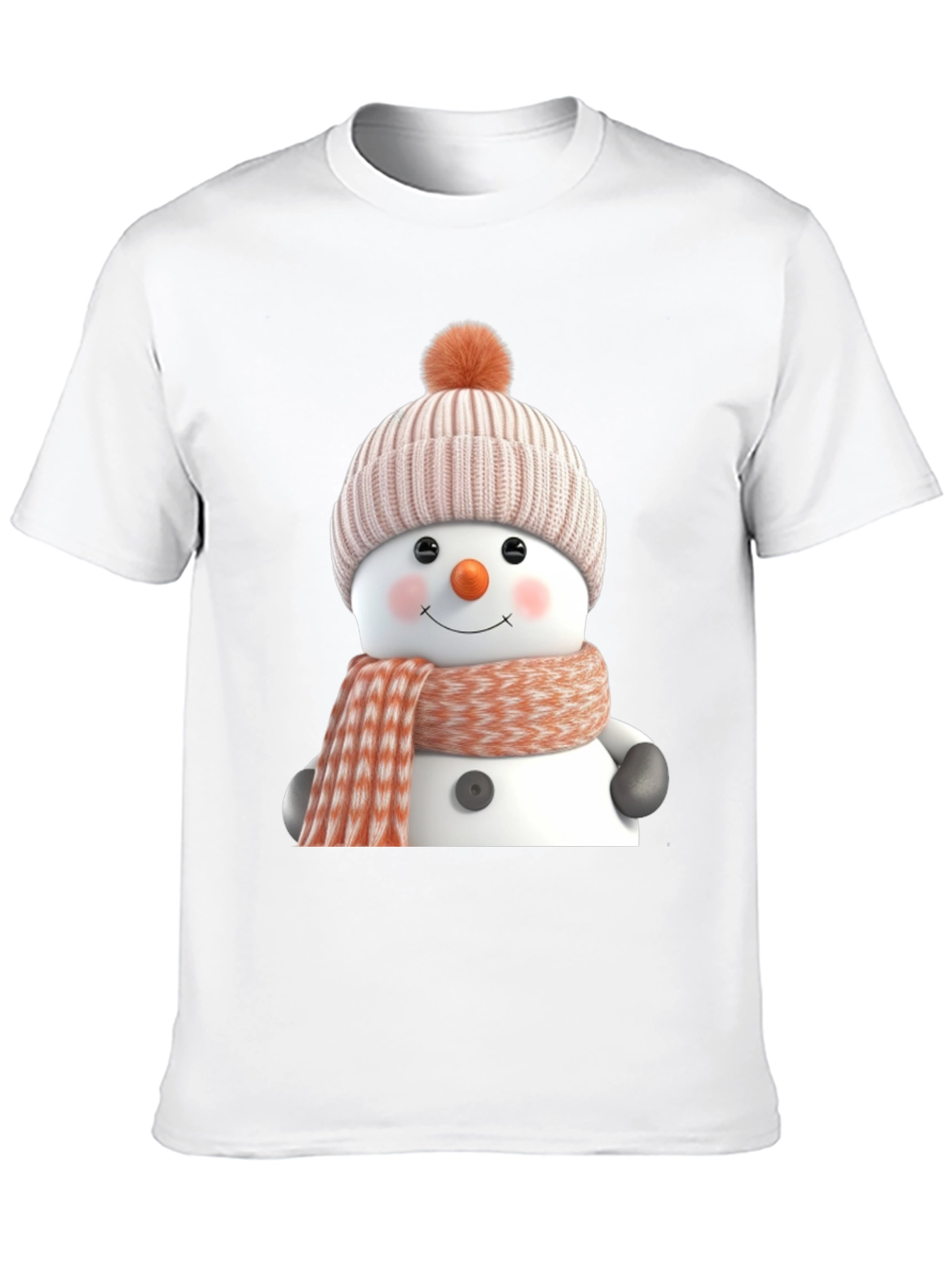 Festive Snowman Graphic Tee
