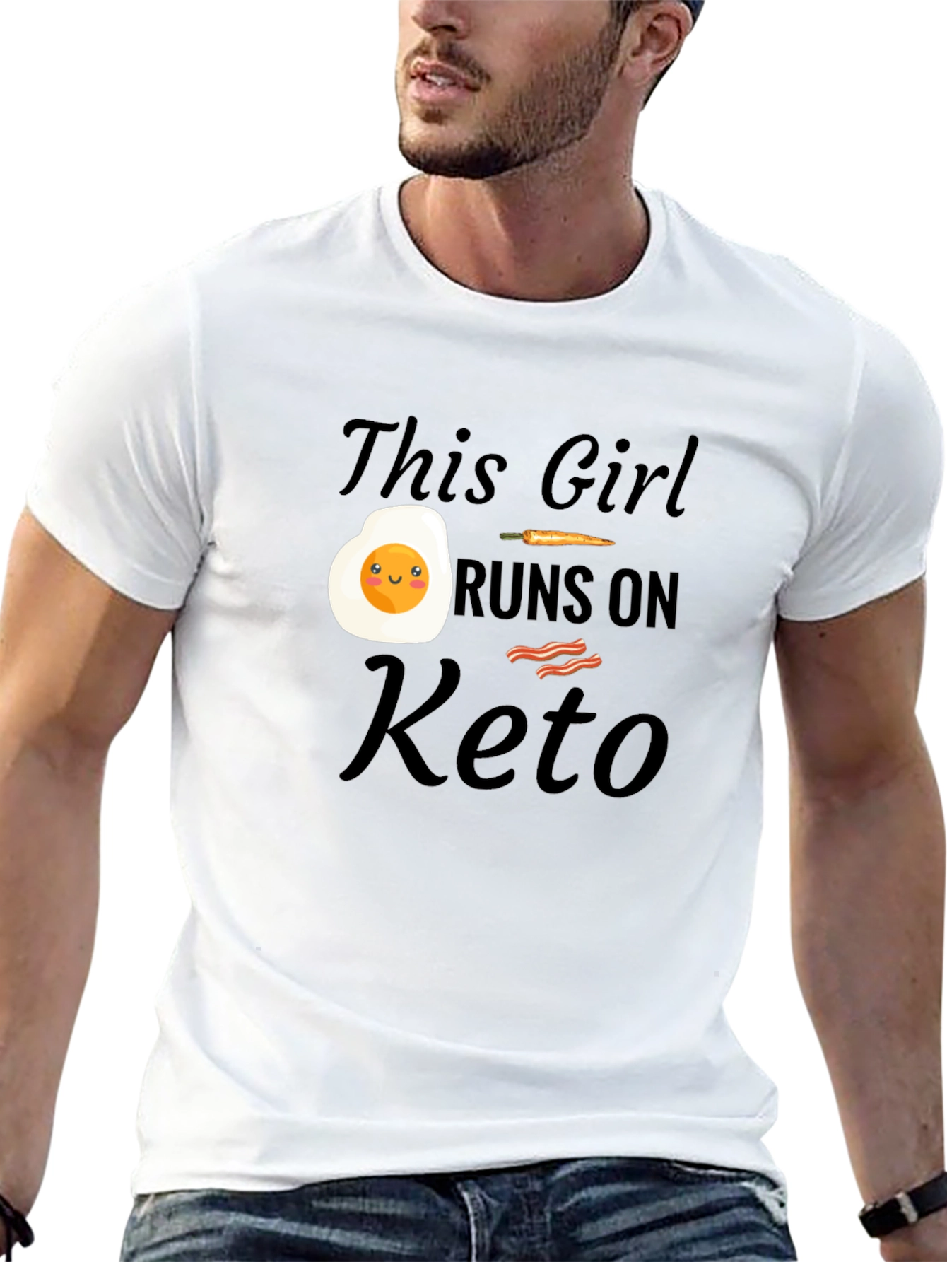 This Girl Runs on Keto T-Shirt