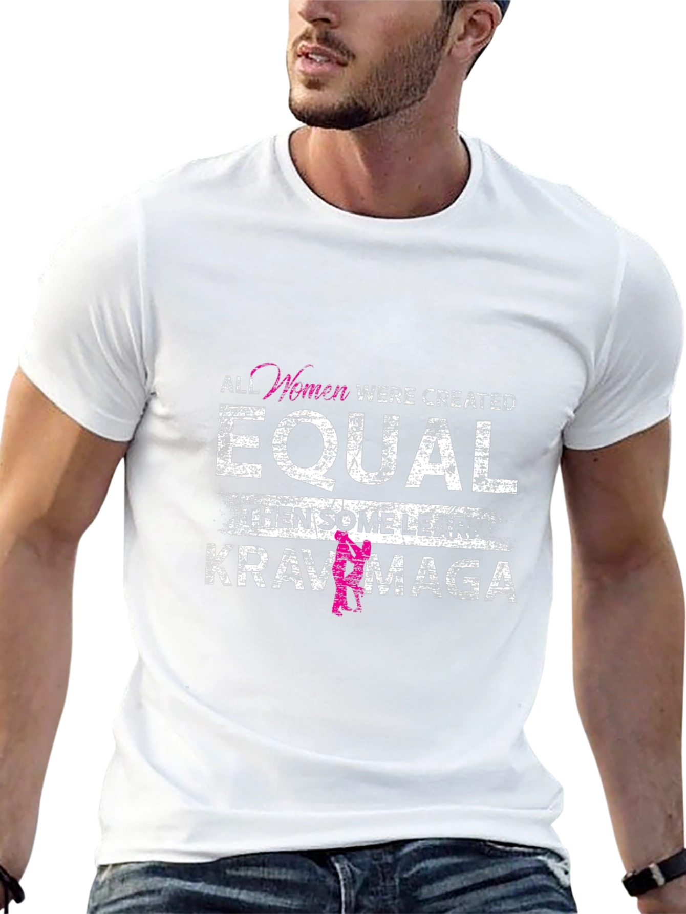 Equal Krav Maga Womens Black T-Shirt