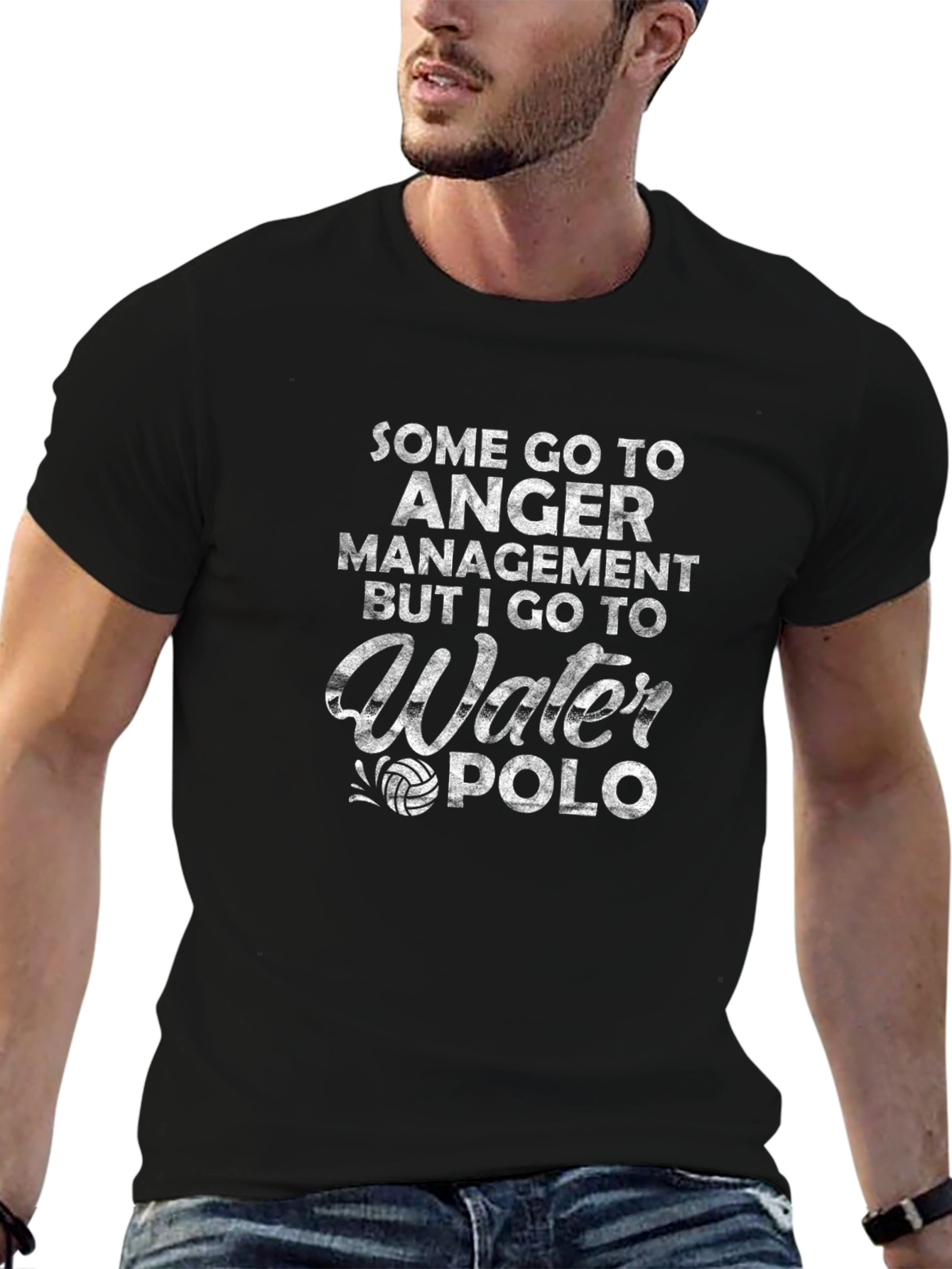 Anger Management Water Polo Graphic Tee
